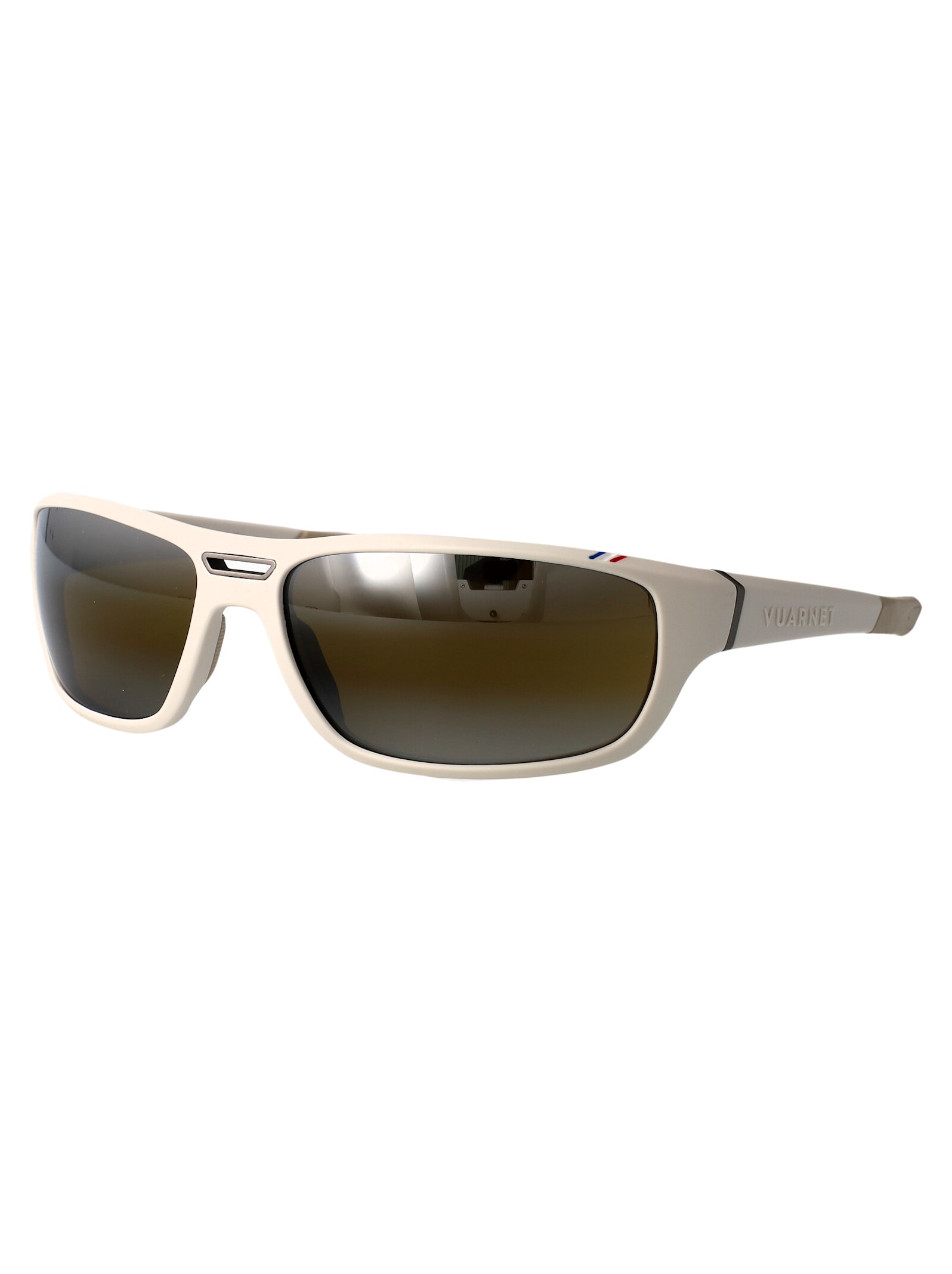 Vuarnet Racing 01 Sunglasses In Matte White Brown