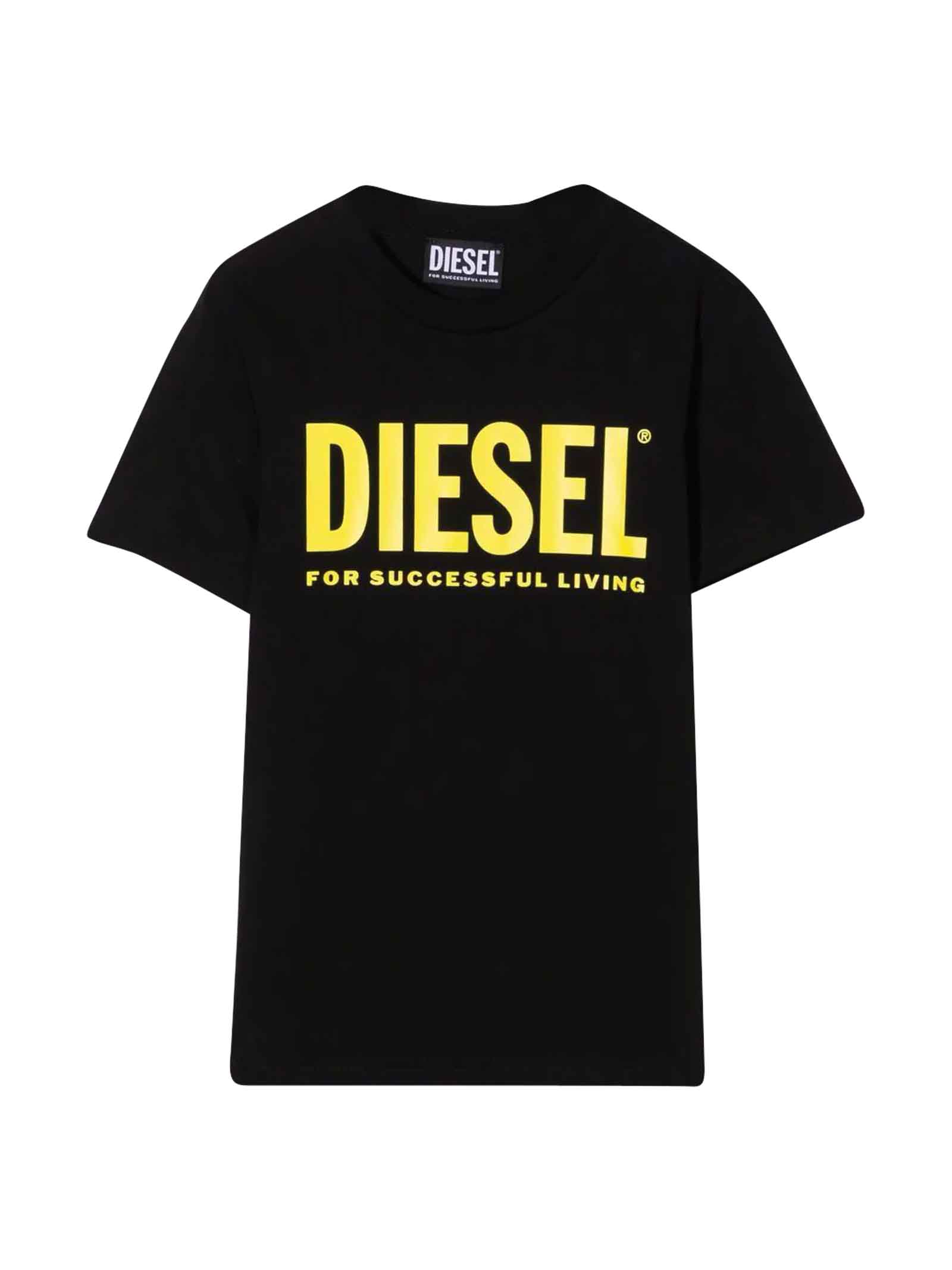 Diesel Black Unisex T-shirt