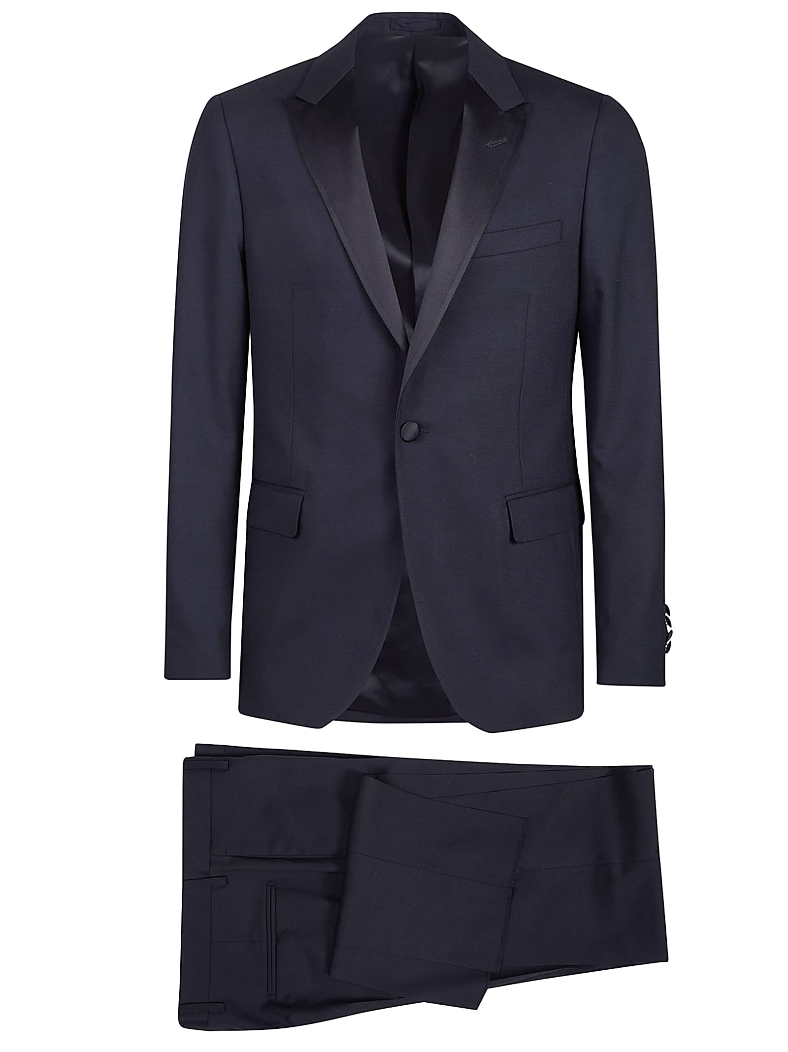 Slim Fit Soiree Tuxedo Smoking - Lardini - Modalova