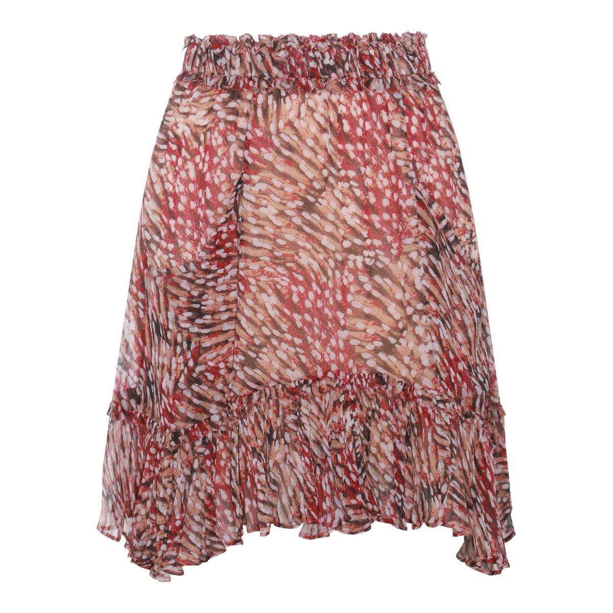 Marant Étoile Veronique High-waist Pleated Midi Skirt