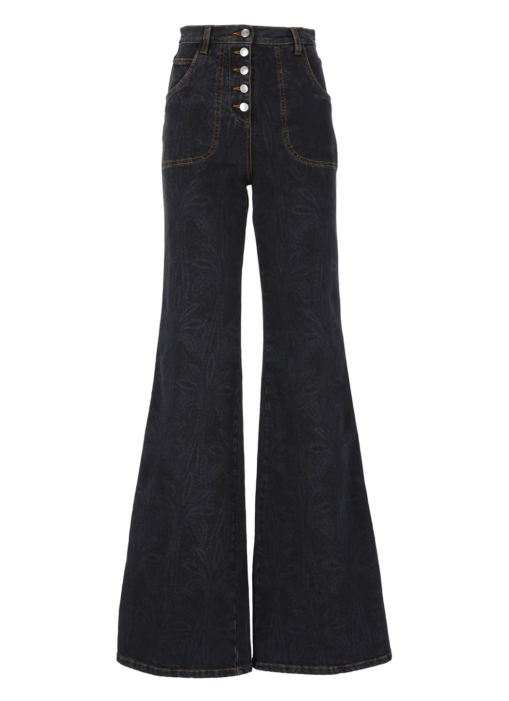 Etro Paisley Flared Jeans