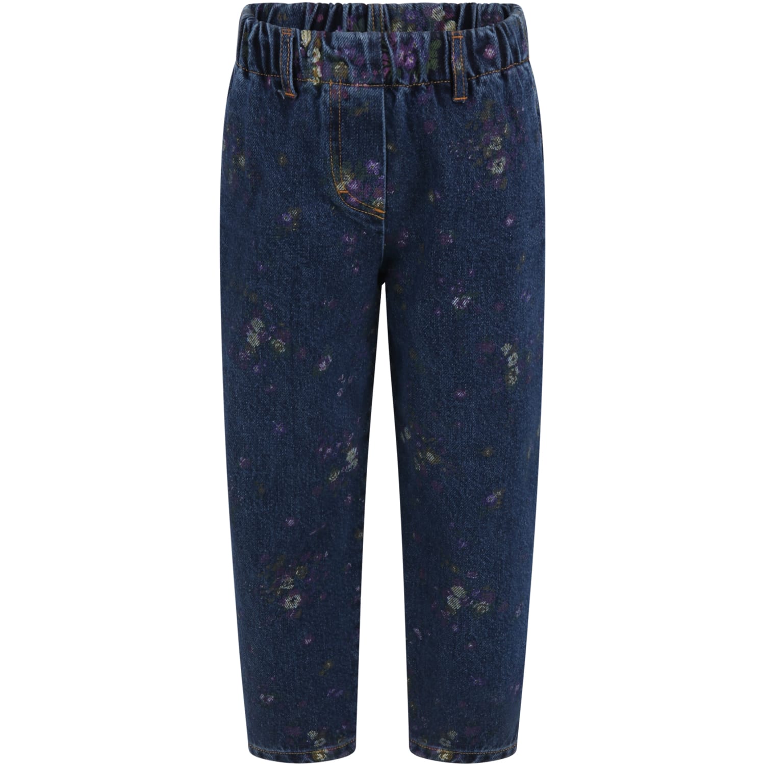 Philosophy di Lorenzo Serafini Kids Blue Jeans For Girl With Spots