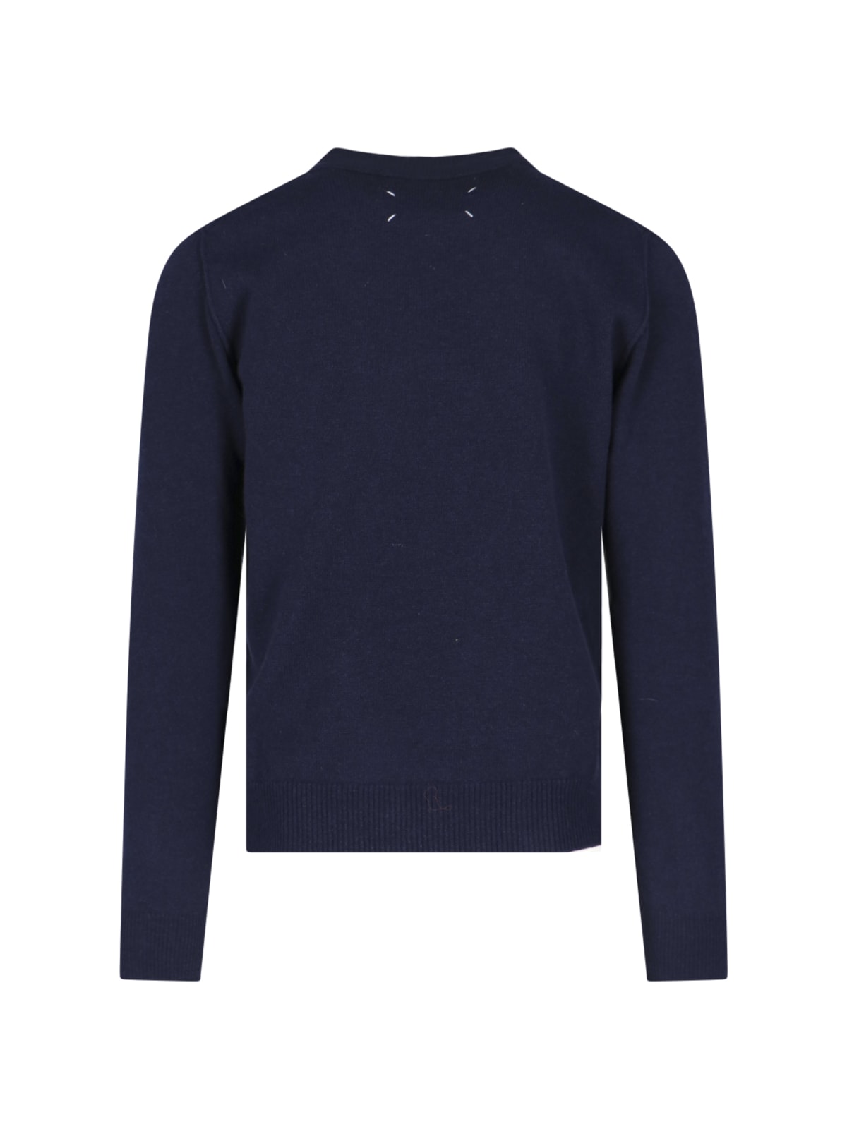 Shop Maison Margiela Basic Sweater In Blue