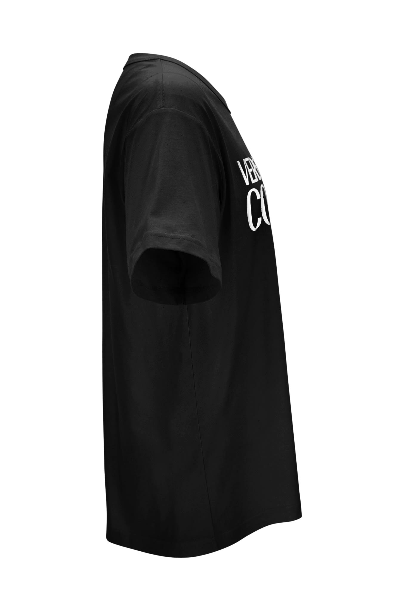Shop Versace Jeans Couture T-shirt In Black