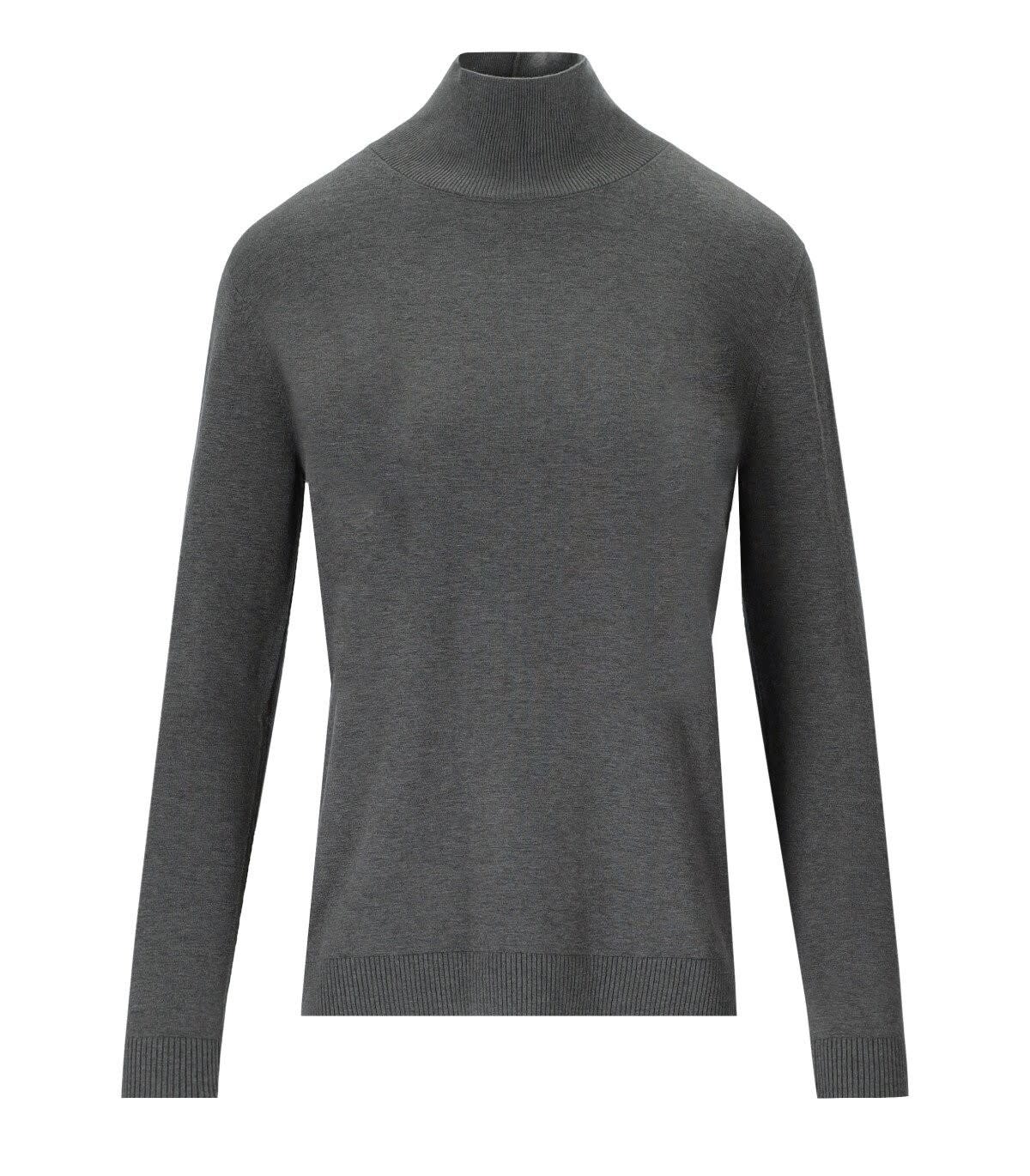 WEEKEND MAX MARA MAX MARA WEEKEND KIKU GREY TURTLENECK JUMPER