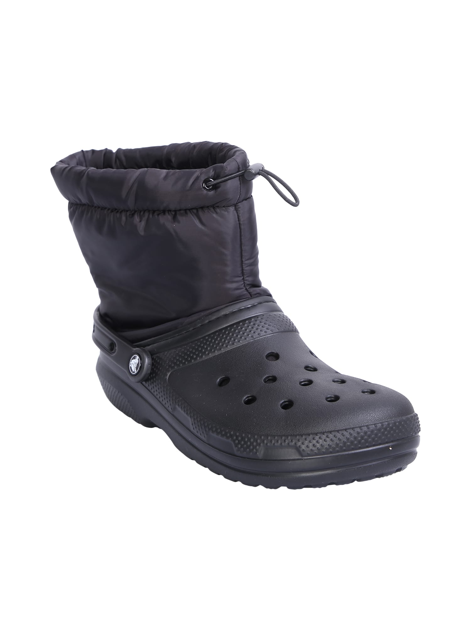Shop Crocs Classic Neo Puff Boots In Black