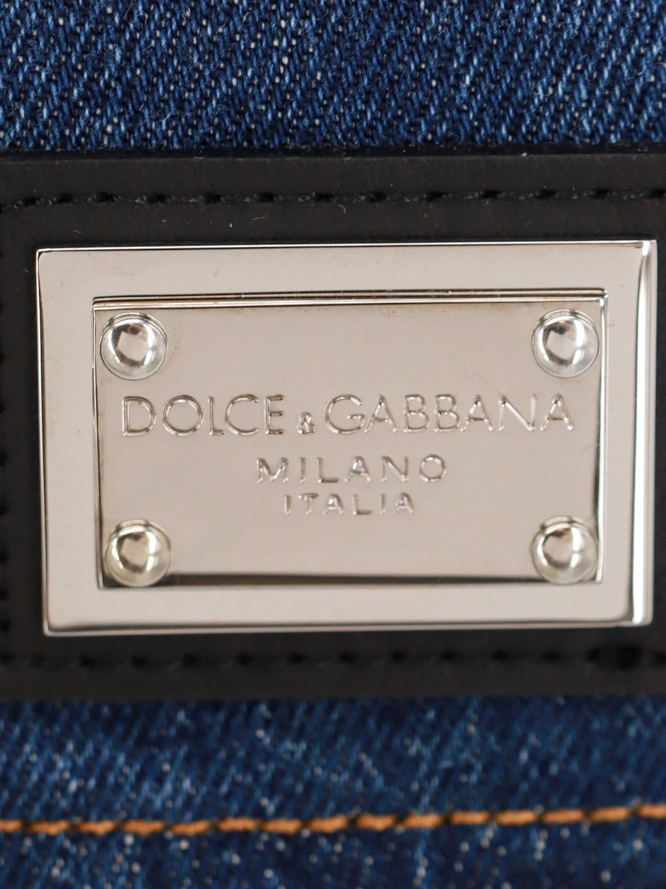 Shop Dolce & Gabbana Top In Blu