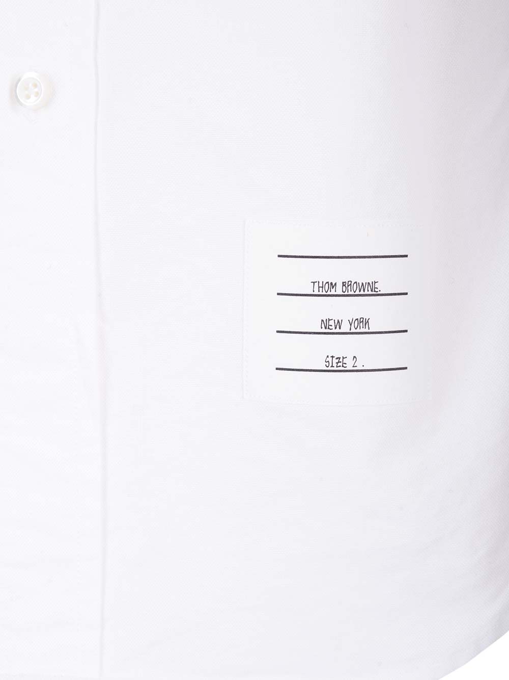 Shop Thom Browne White Classic Shirt