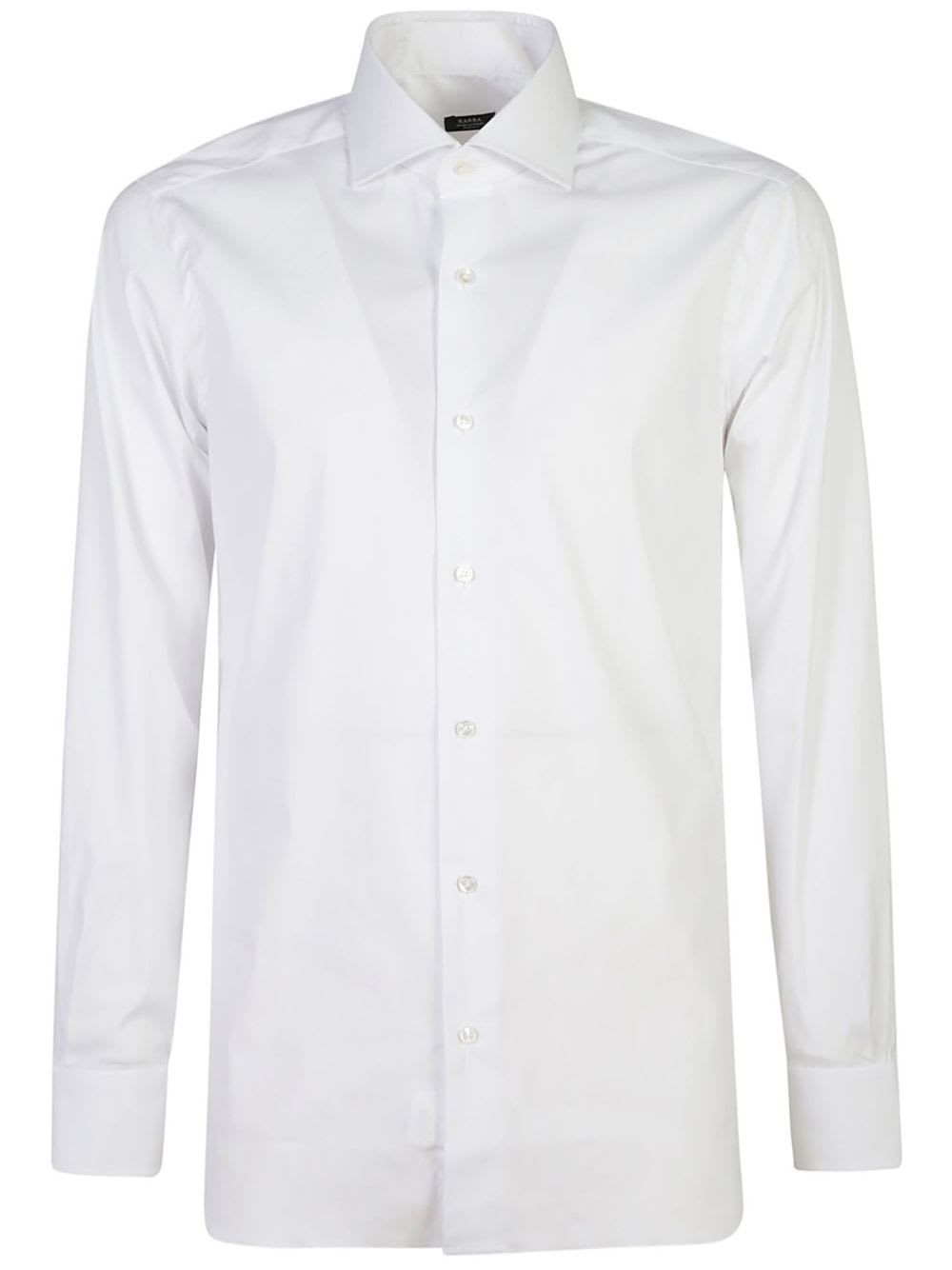 Barba Napoli Barba Lightweight Shirt In White