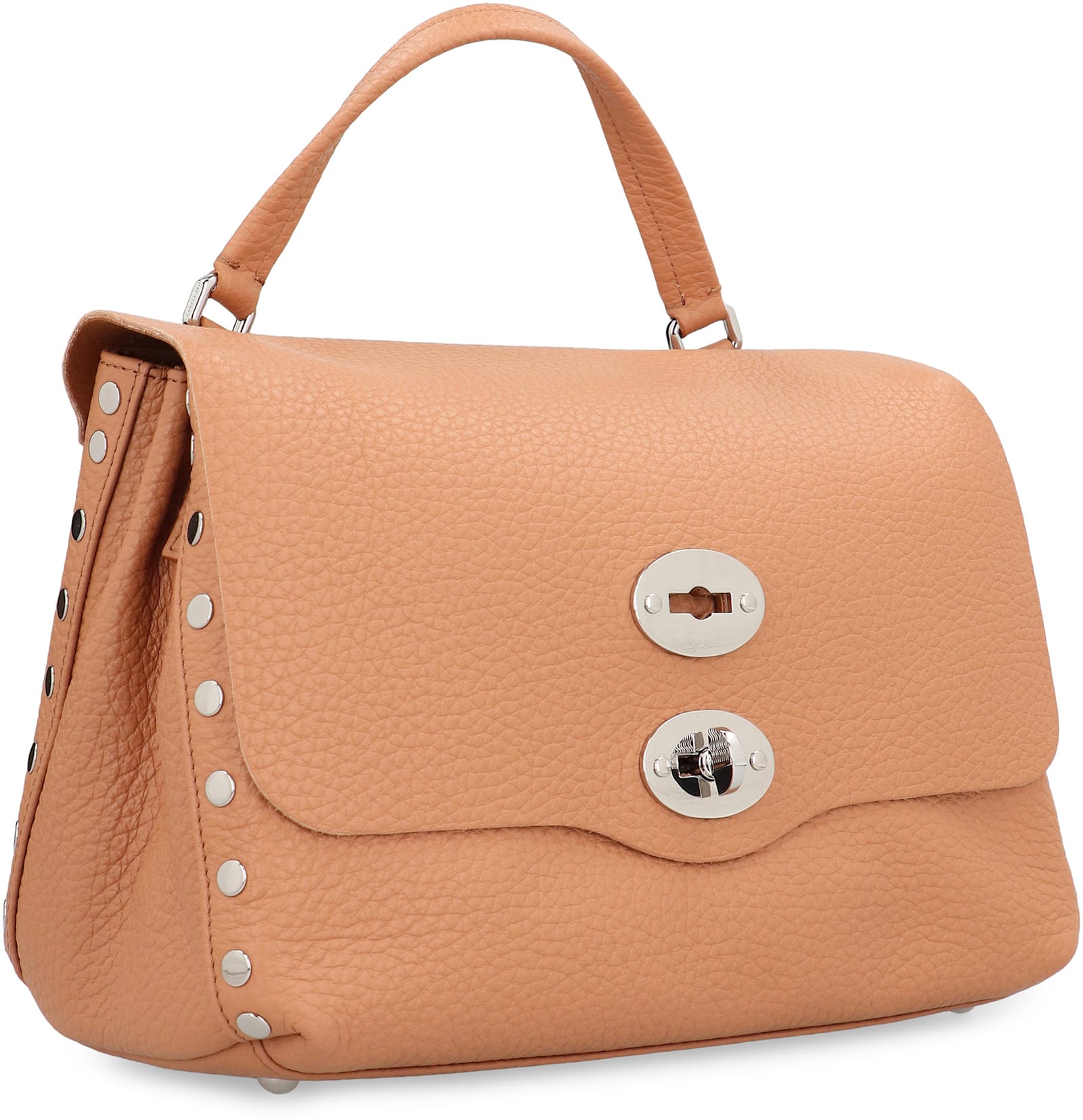 Zanellato Postina Daily Baby Leather Bag In Brown