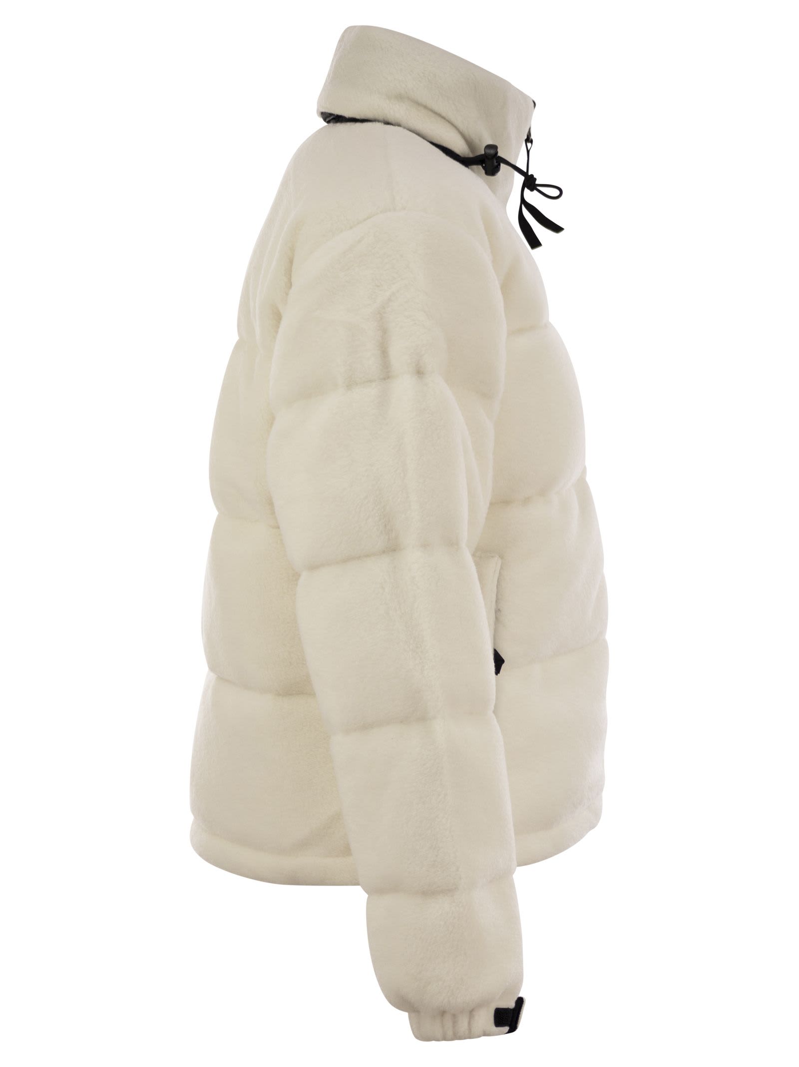 Shop The North Face Nuptse - Polar Jacket In White