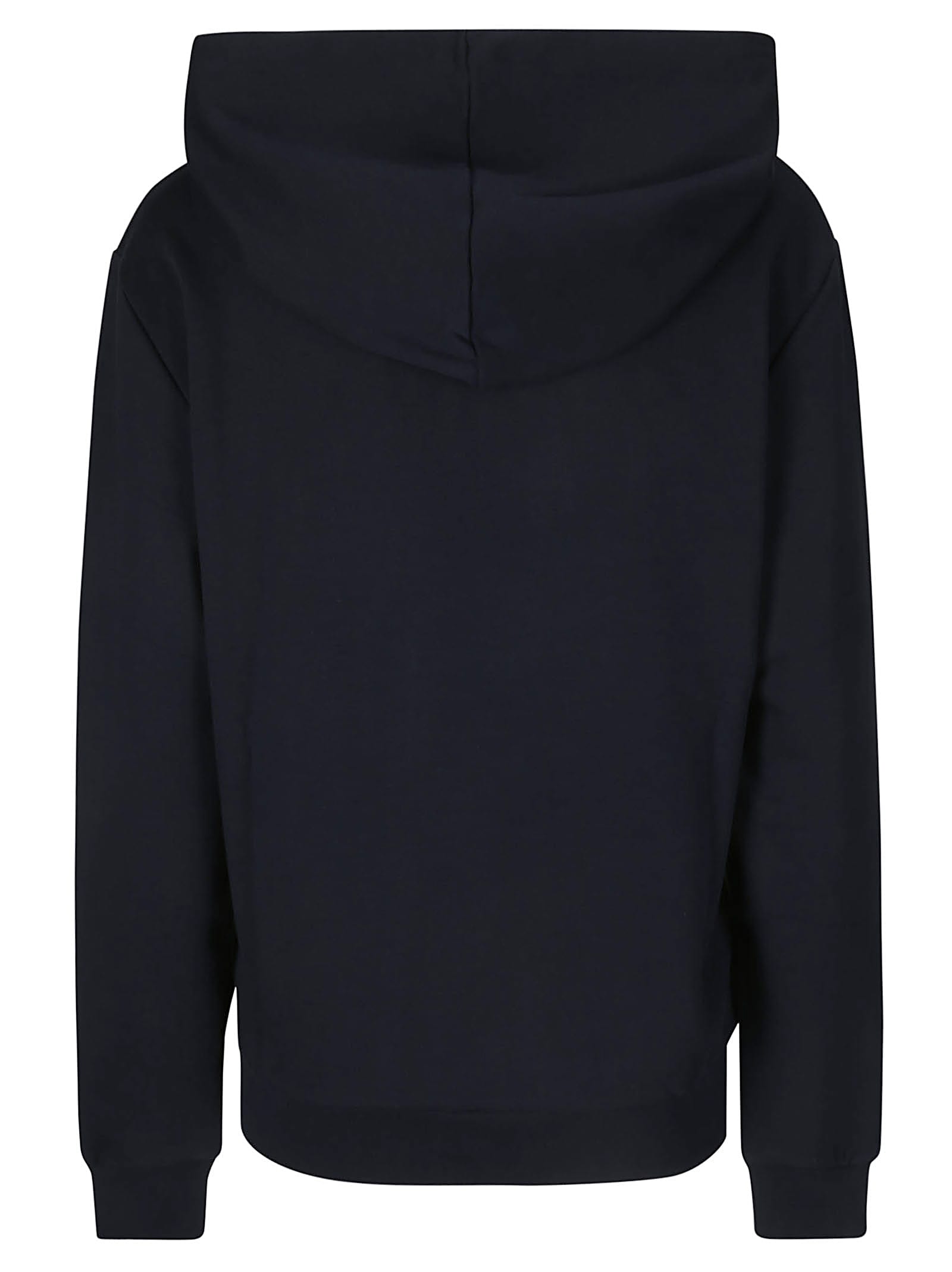 Shop Apc Hoodie Standard Grand Vpc In Dark Navy/ecru