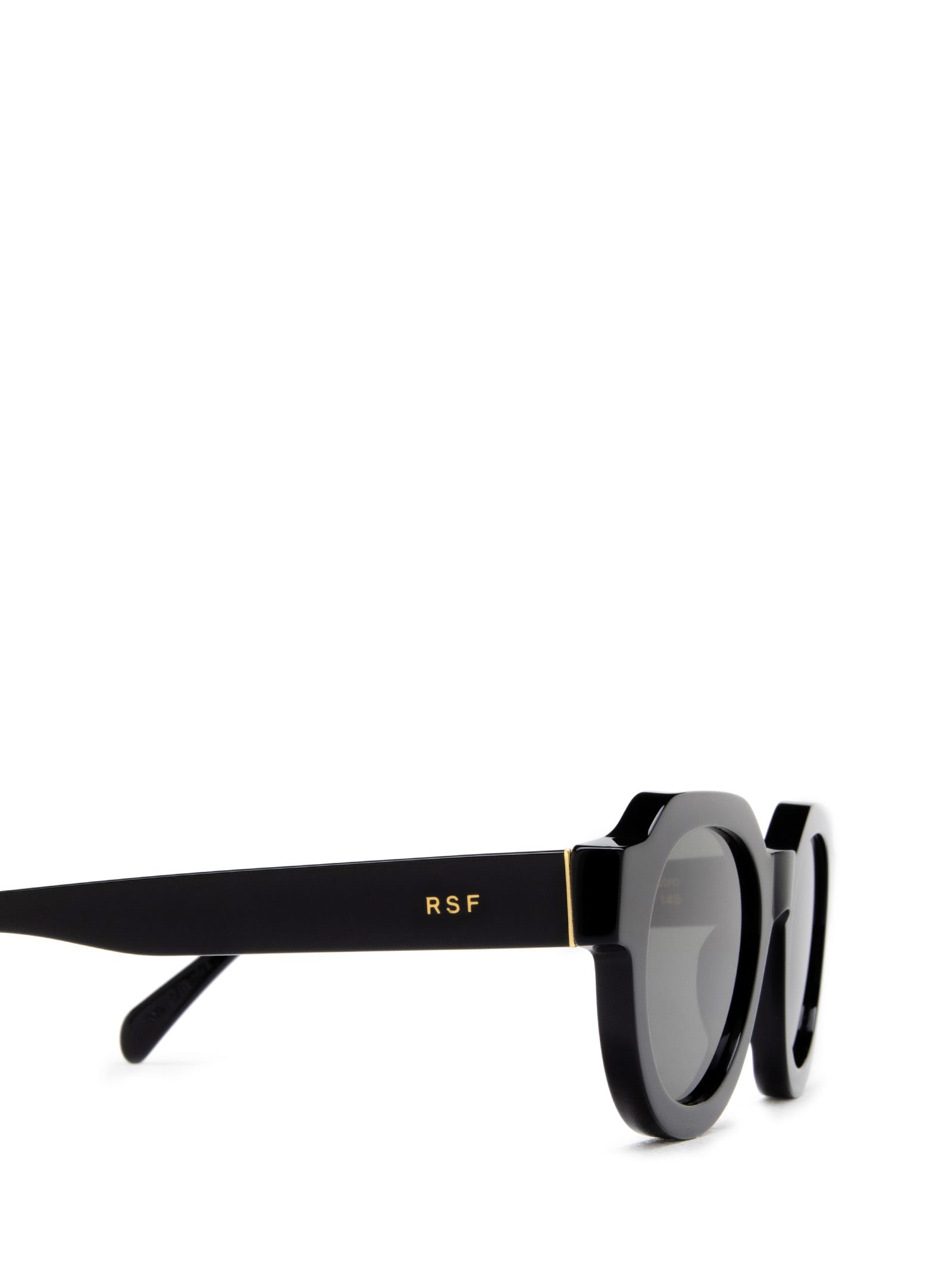 Shop Retrosuperfuture Vostro Black Sunglasses