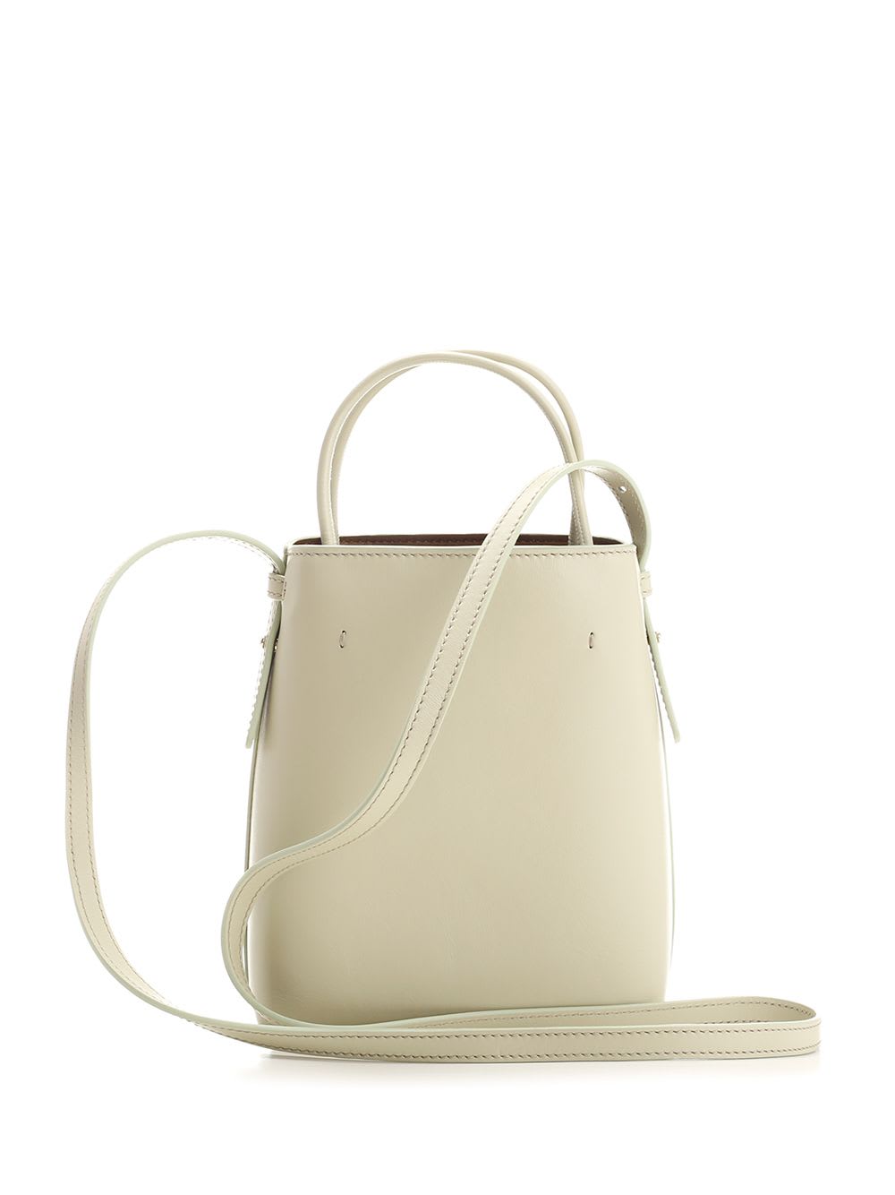 Shop Chloé Sense Micro Tote In White