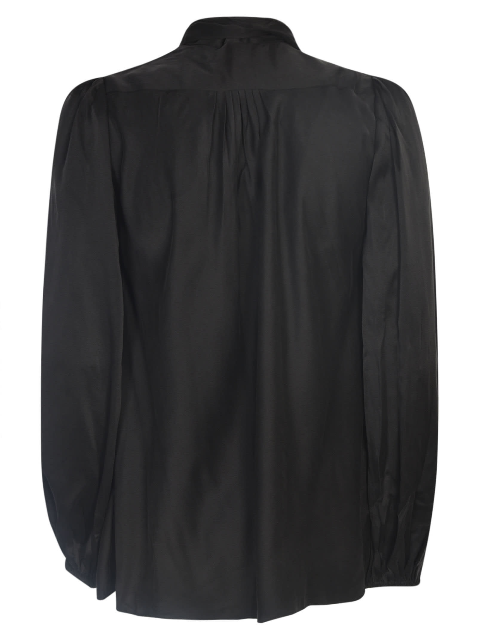 Shop Zimmermann Oversized Loose Fit Blouse In Black