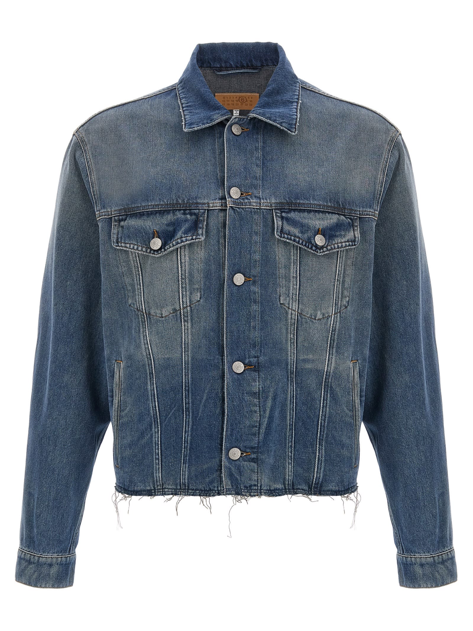 Raw Cut Denim Jacket