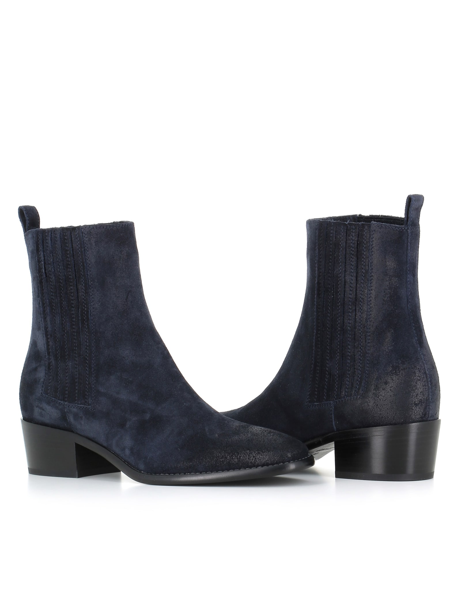 Shop Sartore Ankle Boot Sr4051 In Blue