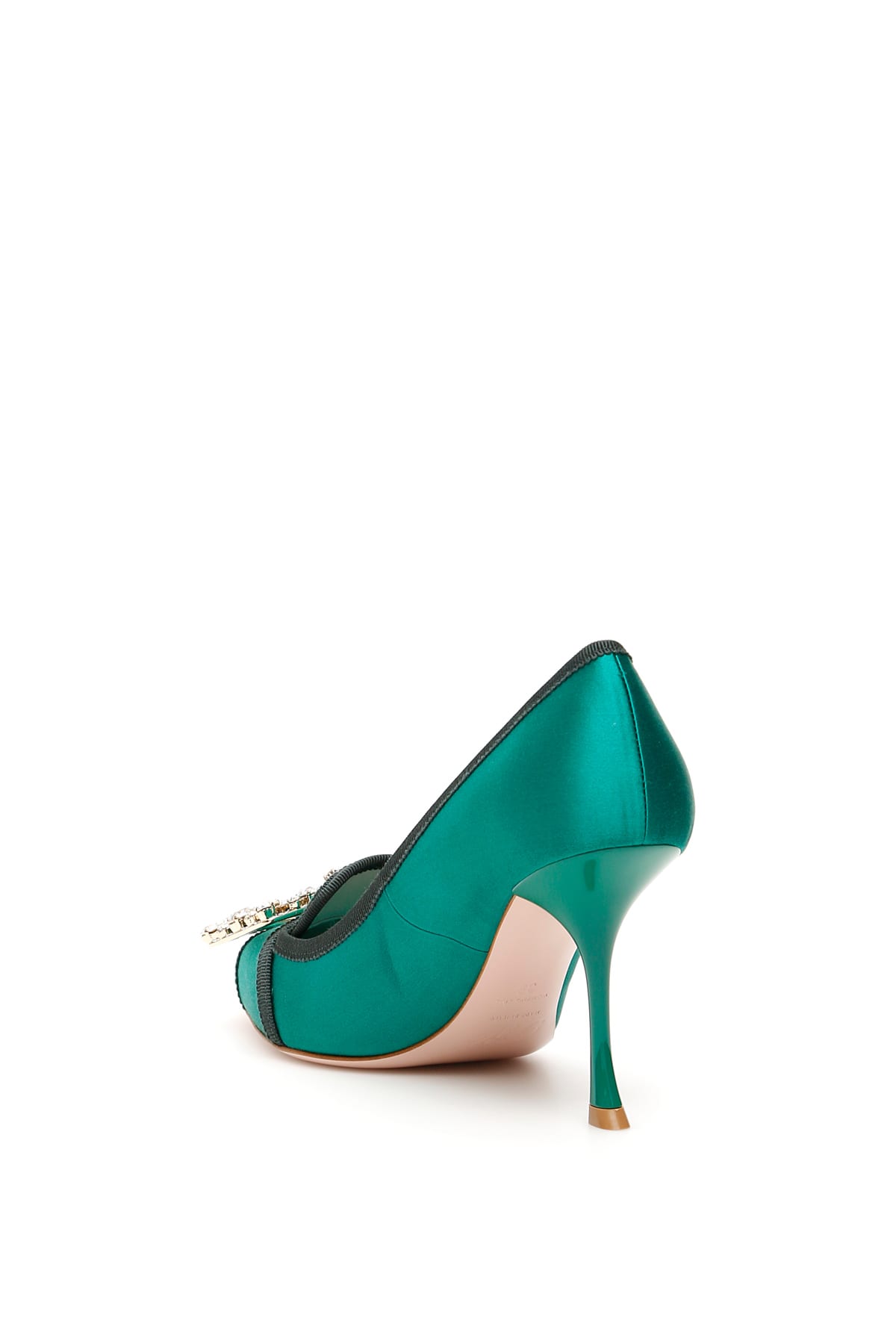 roger vivier green shoes
