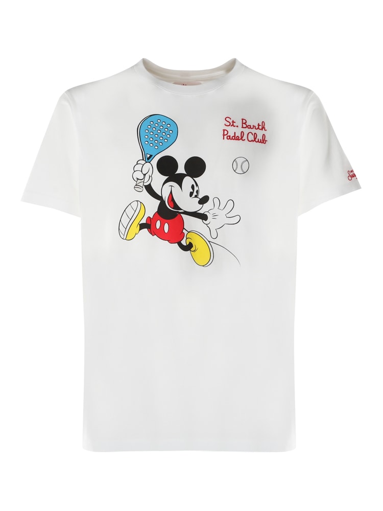 T-shirt Print mickey Mouse Mc2 Saint Barth