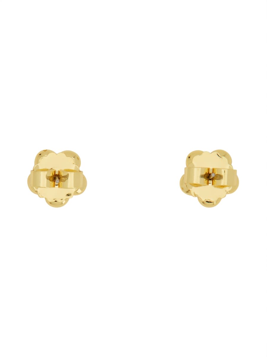 Marc Jacobs Daisy Earrings In Gold