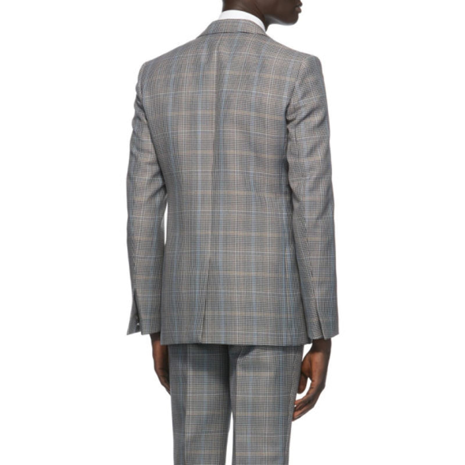 Shop Givenchy Wool Blazer In Gray