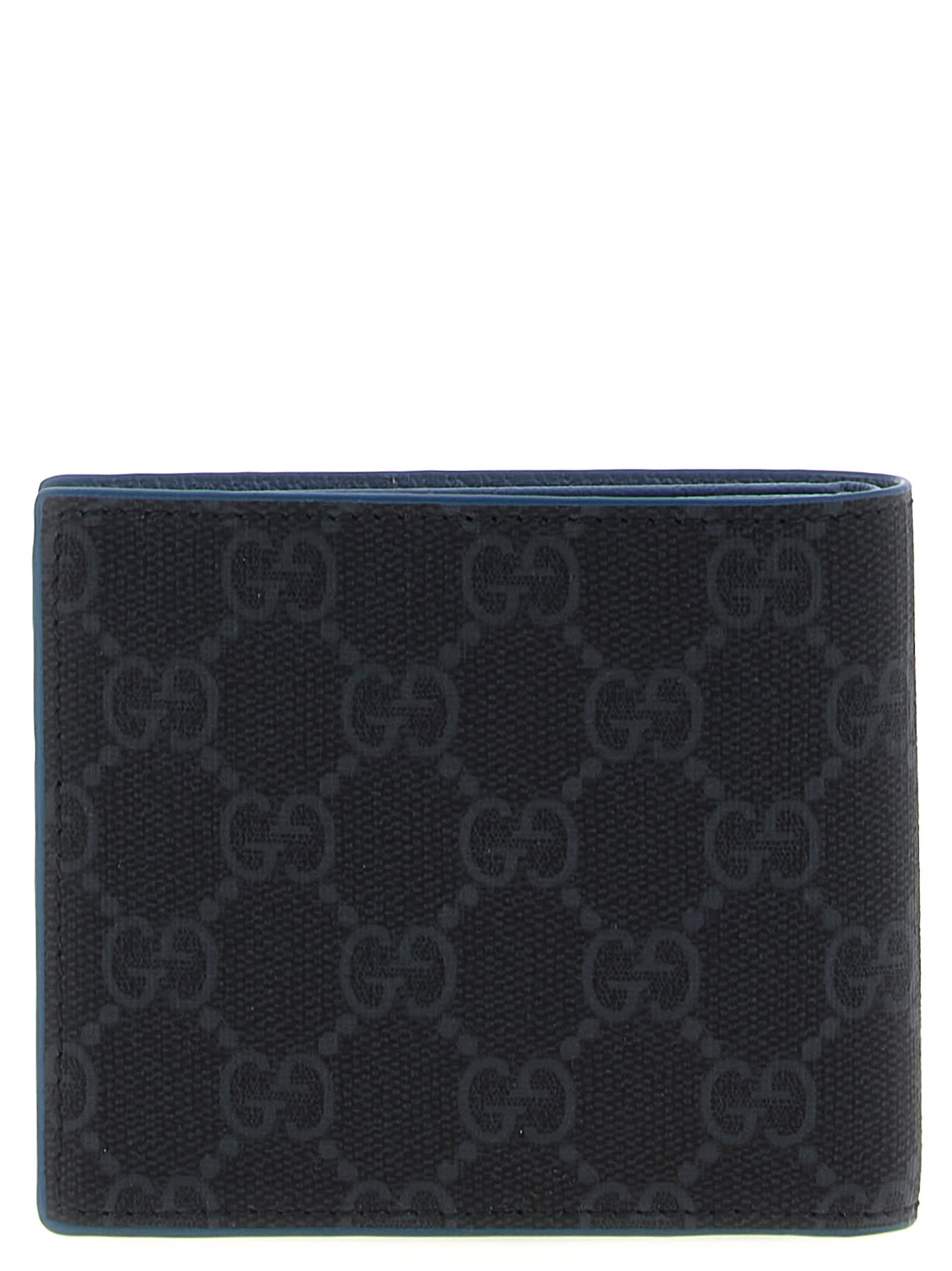 Gucci Bifold Gg Wallet In Black