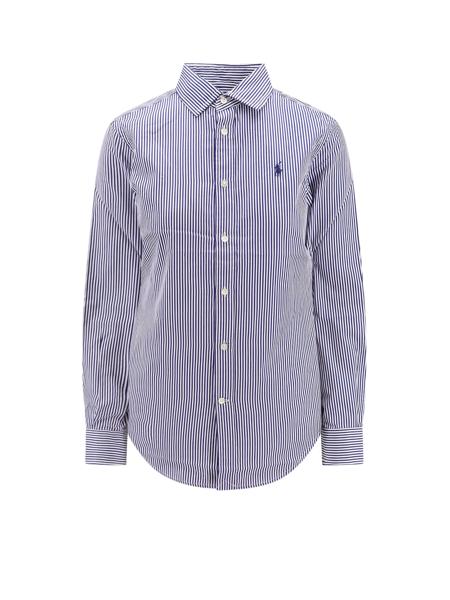 Polo Ralph Lauren Cotton Stripe Shirt In White