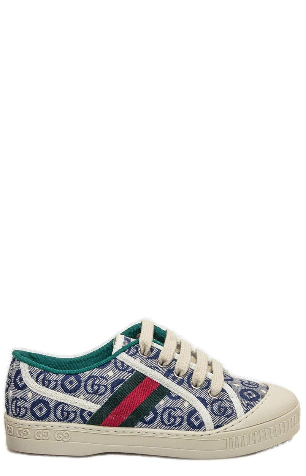 Gucci 1977 Tennis Allover Logo Printed Sneakers