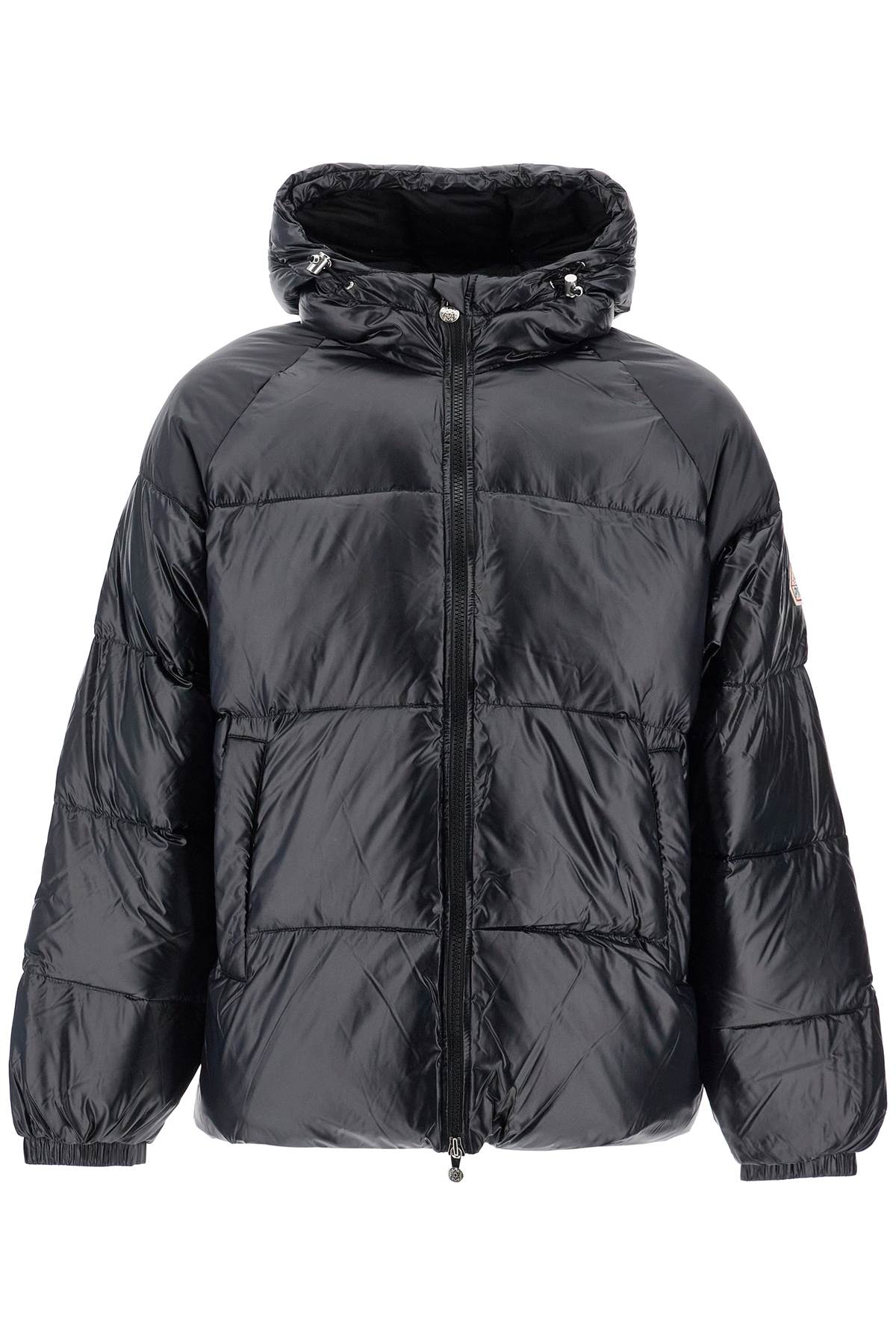 Shop Pyrenex Sten 3 Shiny Down Jacket In Nero