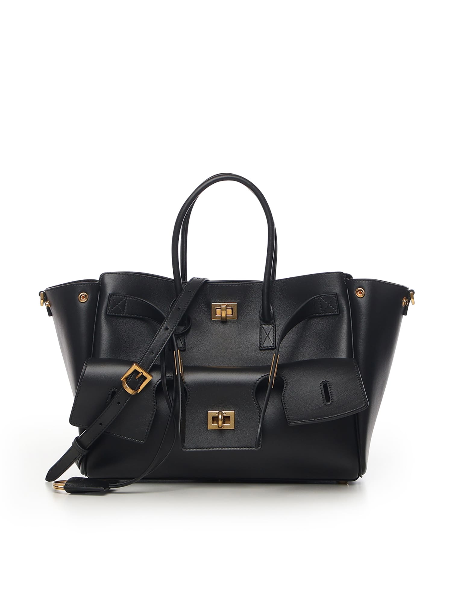 Balenciaga Bal Air Small Bag In Black