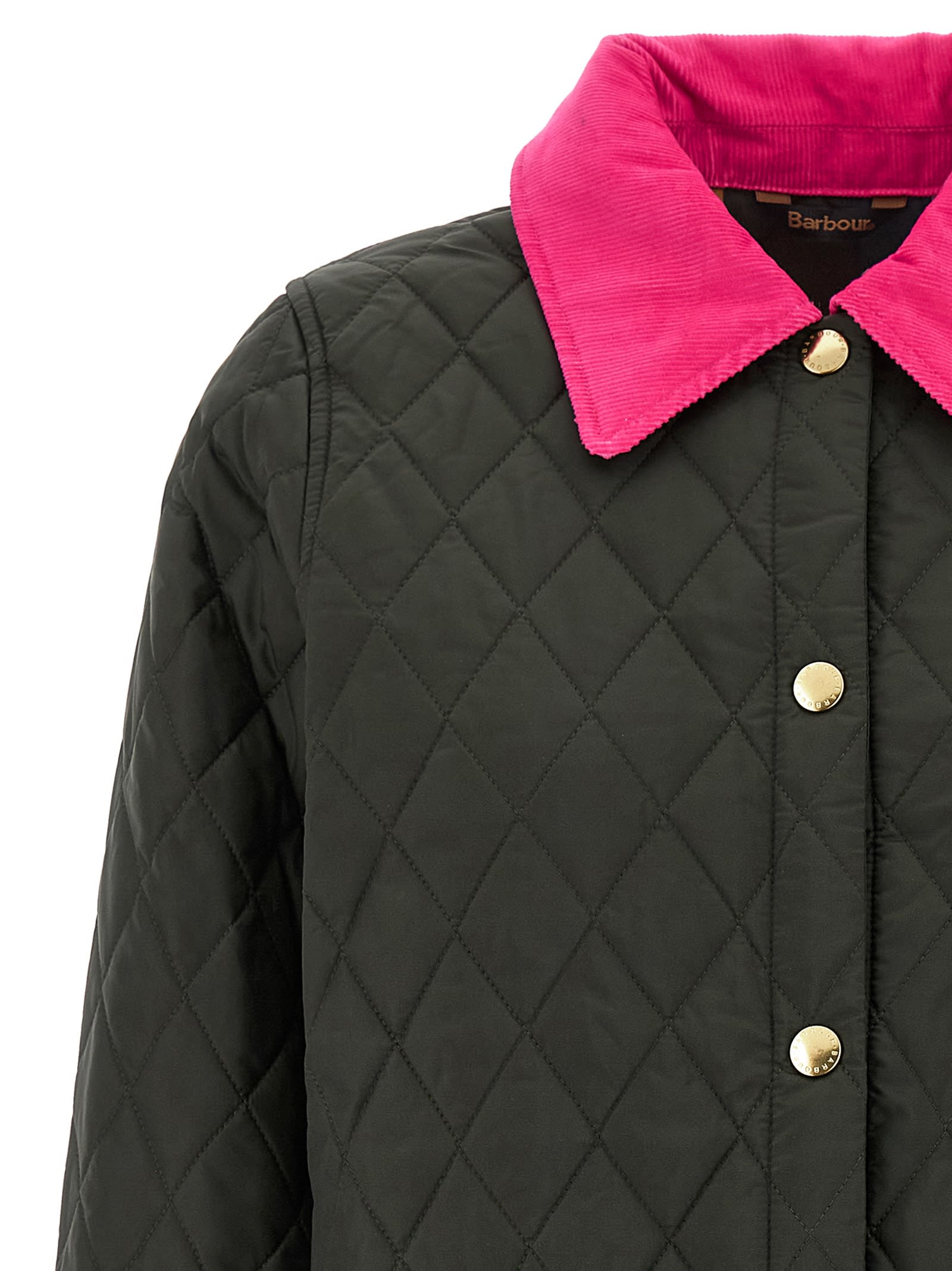 Barbour X Anthropologie Icons Liddesdale Quilted Jacket In Green
