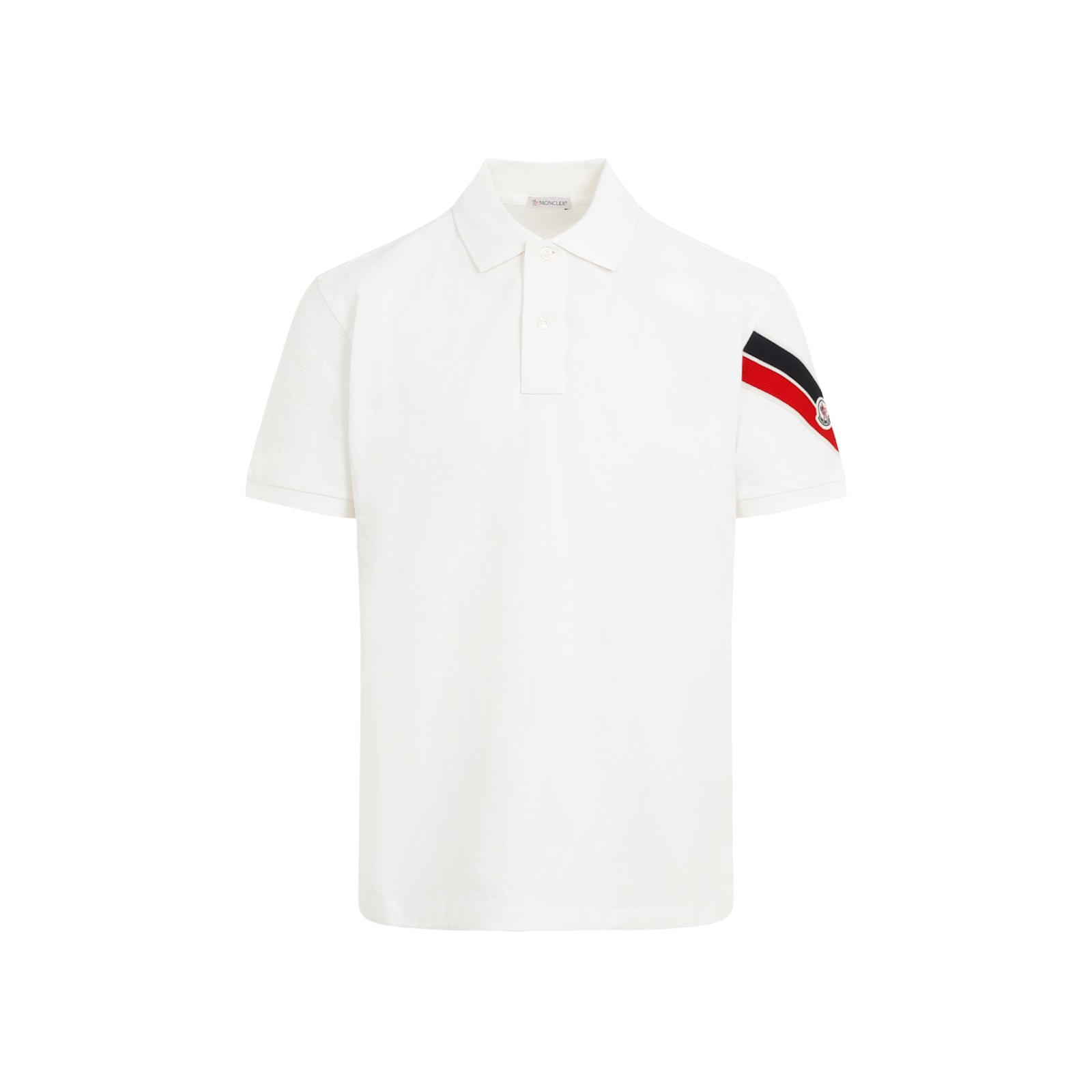 Shop Moncler Ss Polo In White