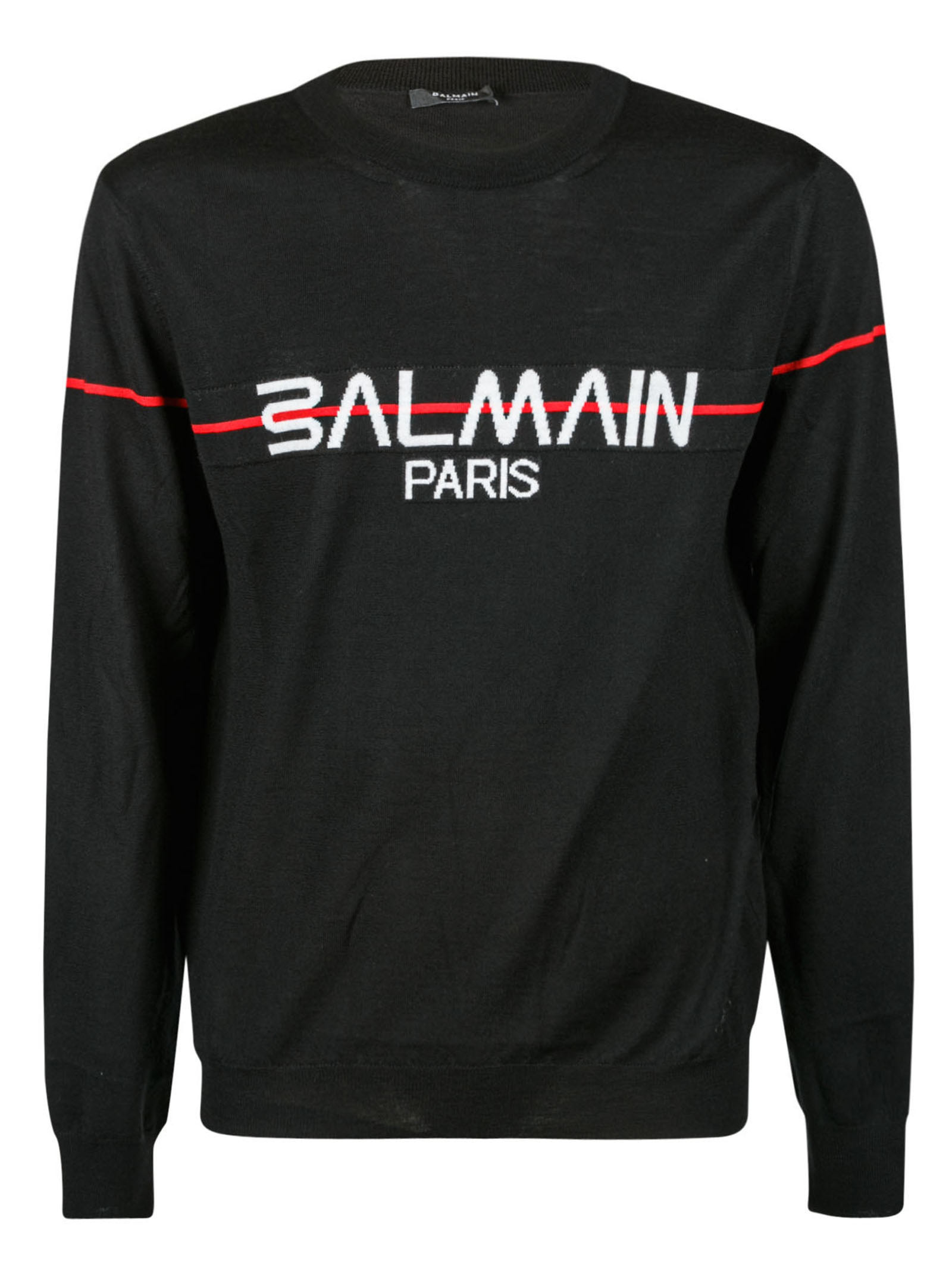 Balmain Logo Front Sweater