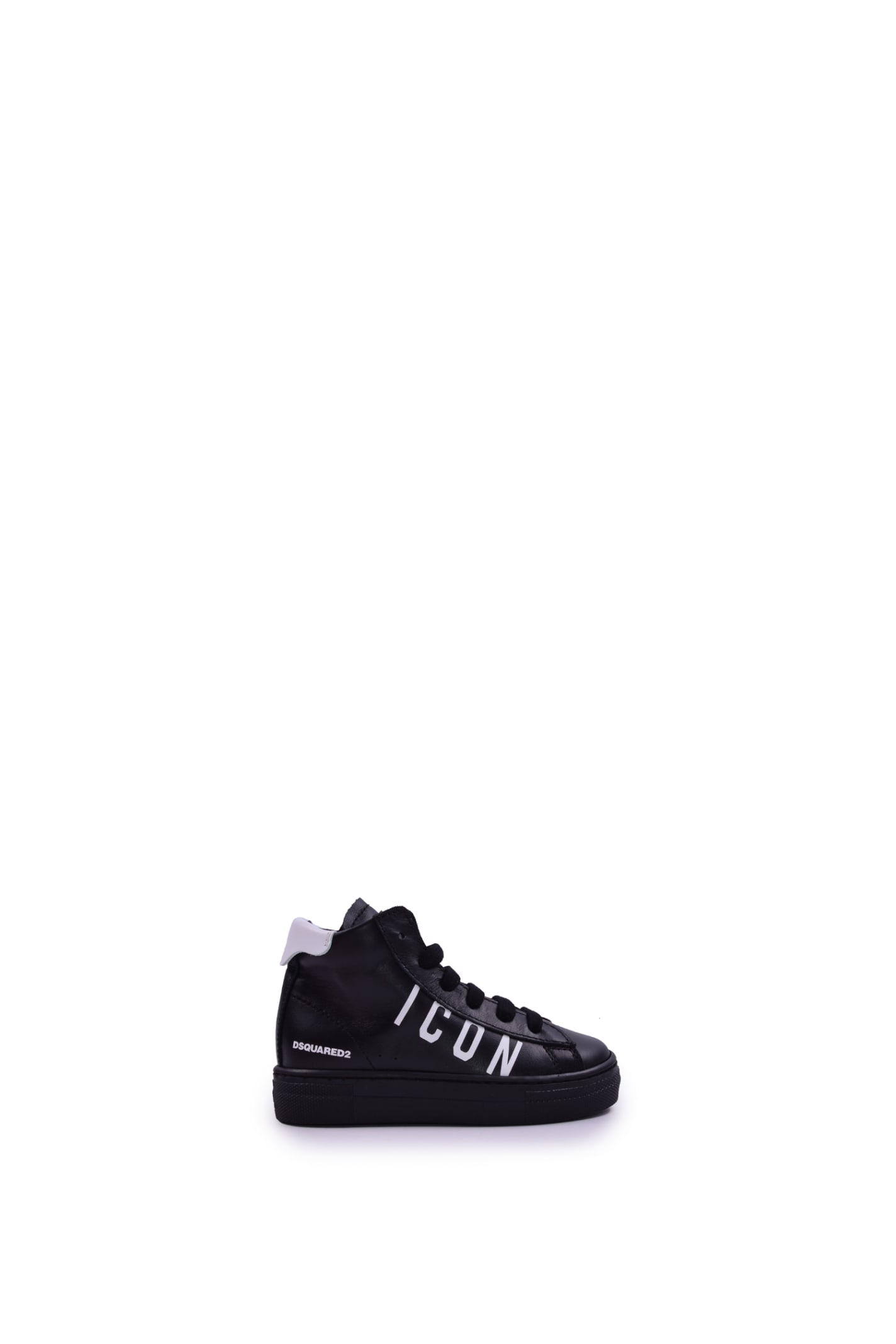 Dsquared2 High Leather Sneakers