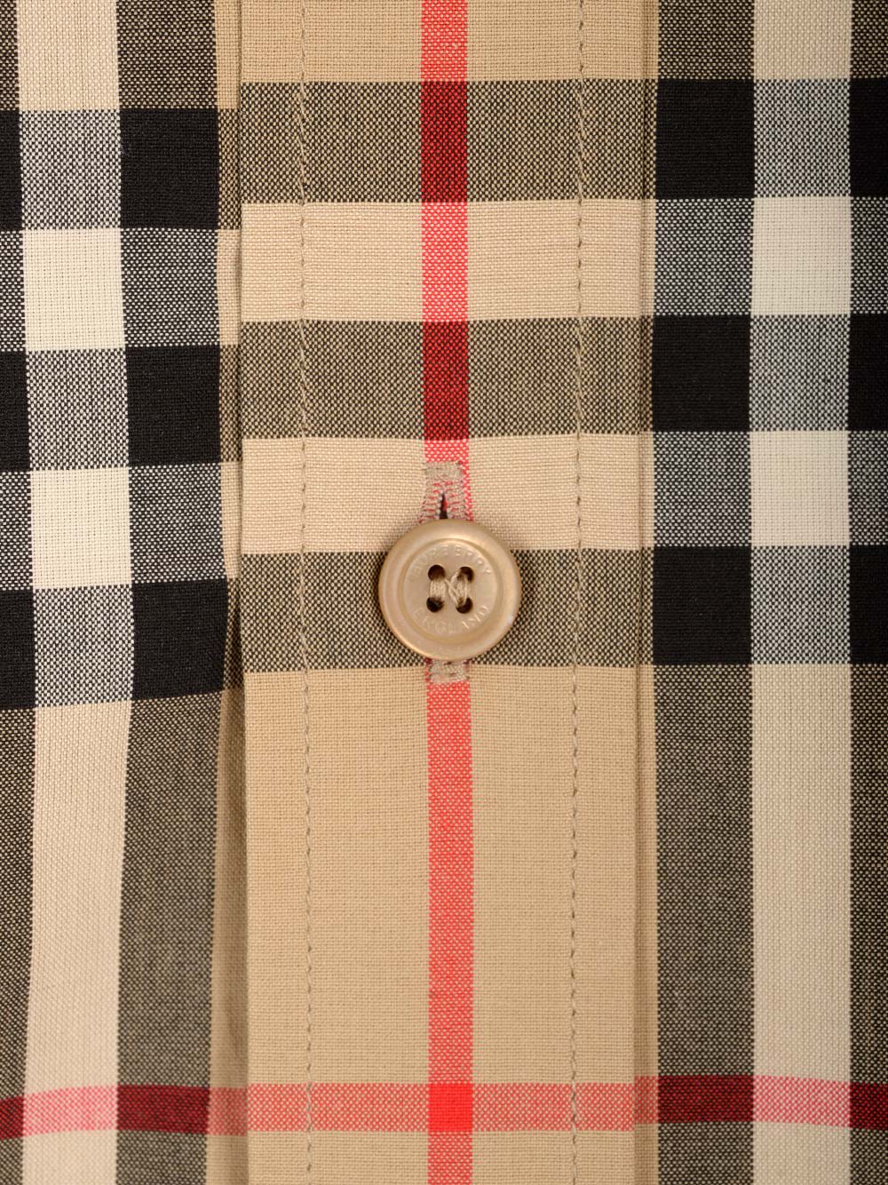 Burberry Shirt With Vintage Check Pattern In Neutral