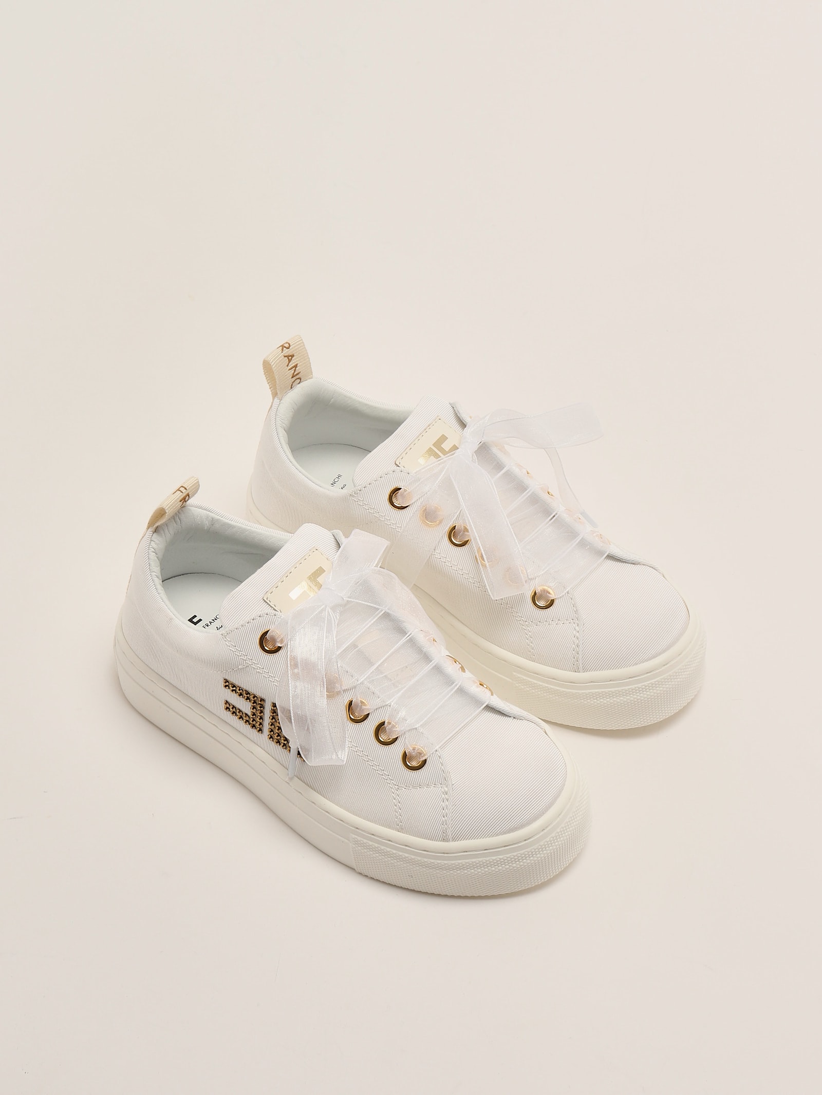 Elisabetta Franchi Sneakers Low Sneaker In Neutral
