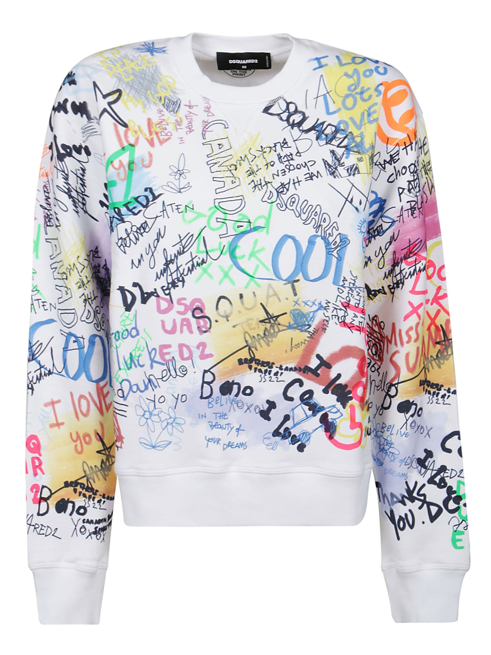 Dsquared2 Writing Cool Sweatshirt