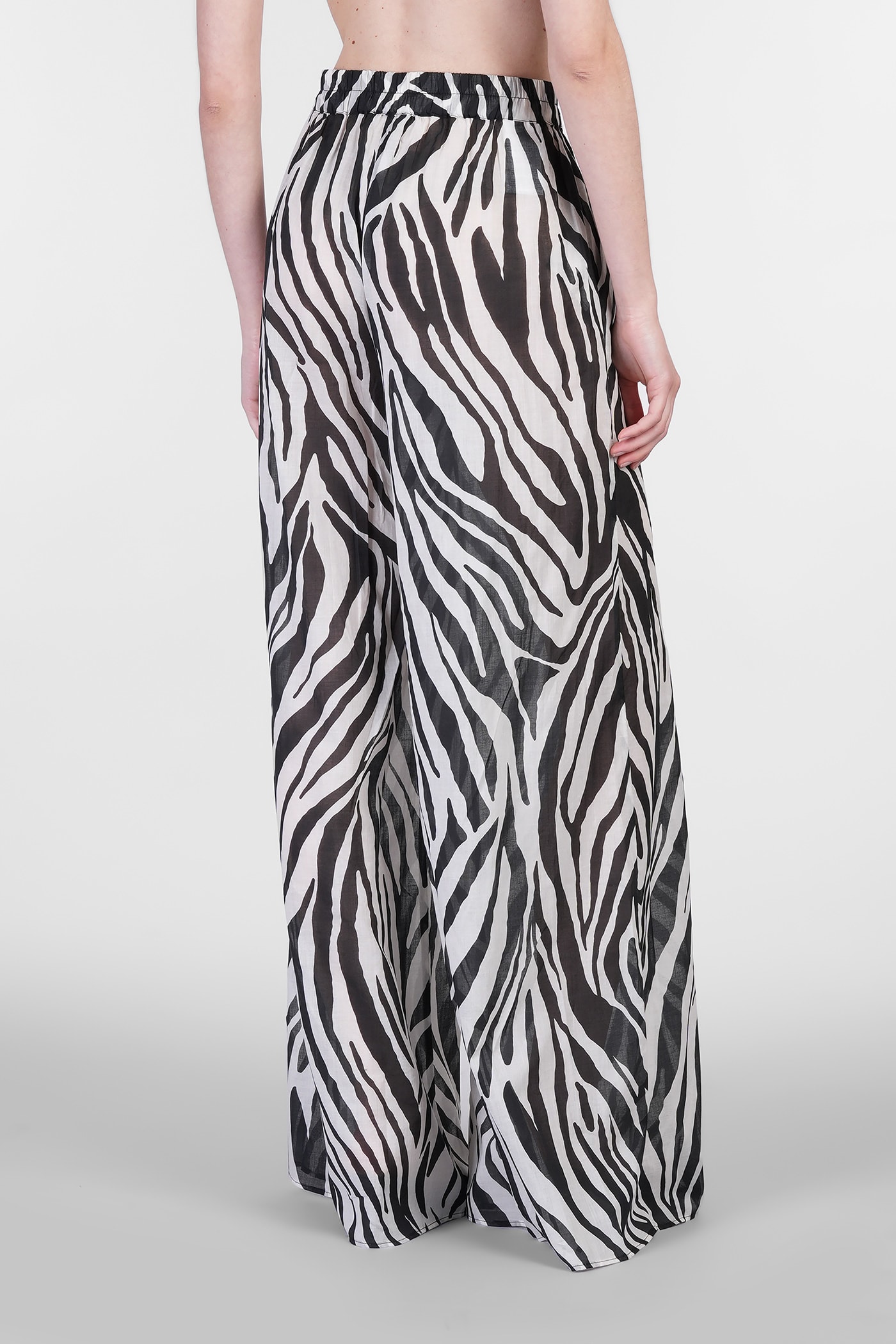 The Andamane Wiley Pants In White Cotton