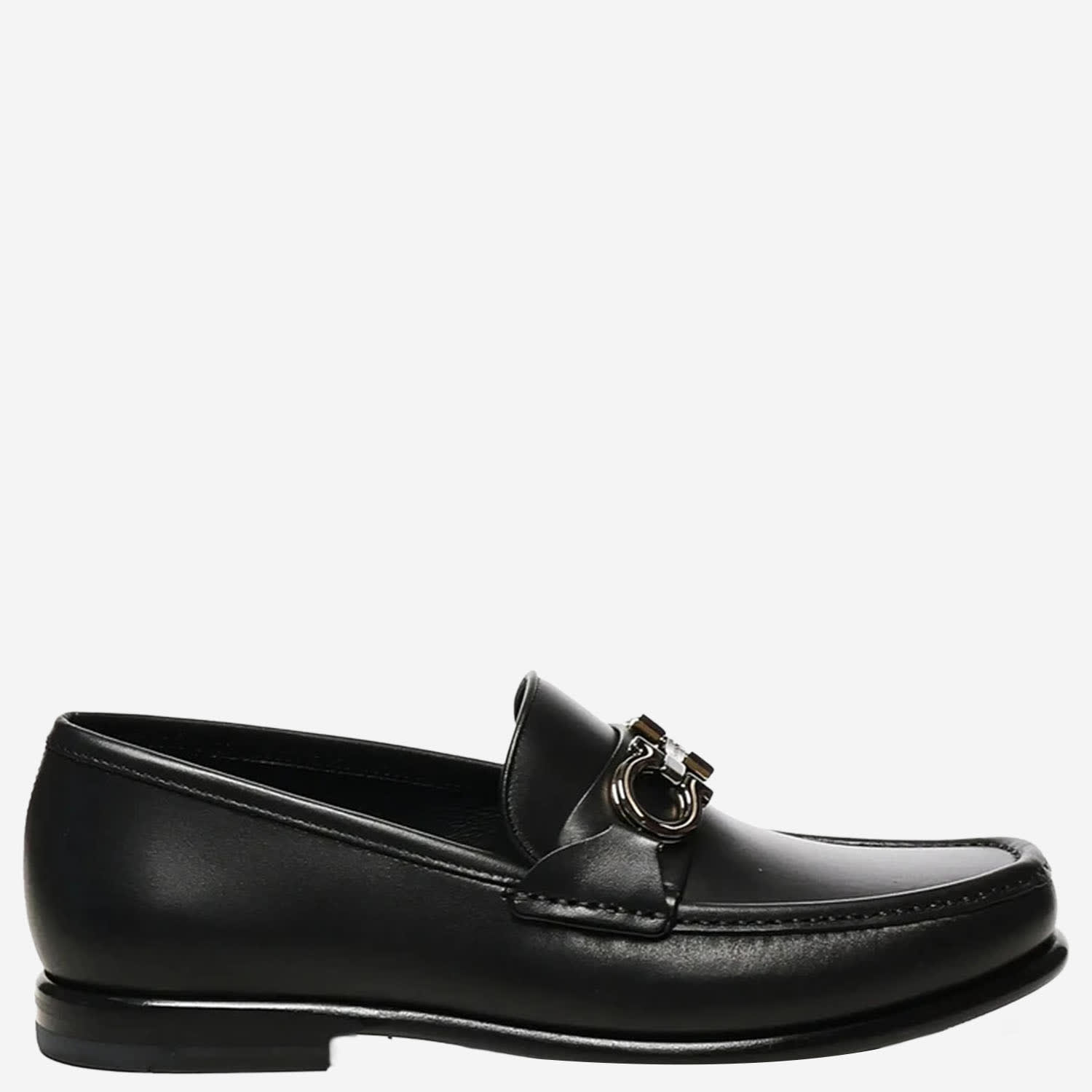 Glossy Leather Loafers