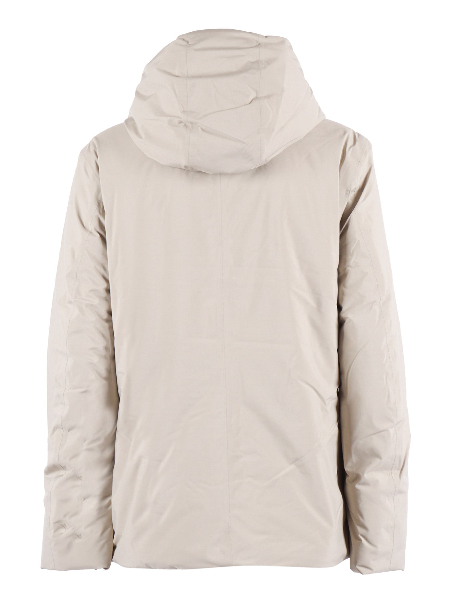 K-way Lil Soft Touch Marmotta Down Jacket In Neutral