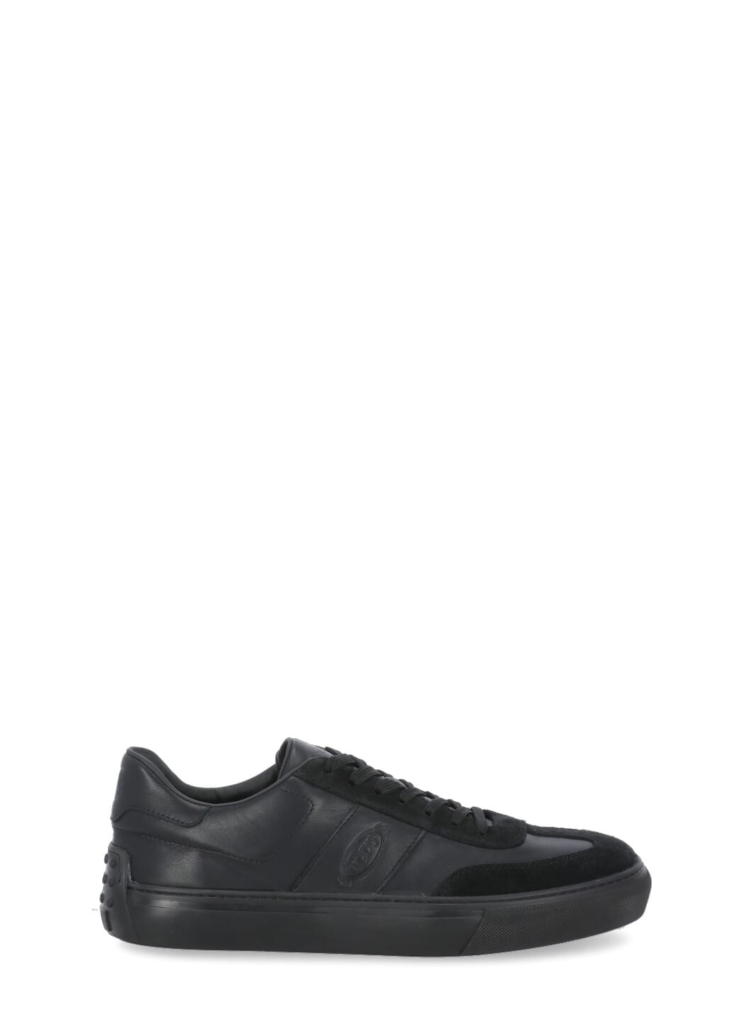 TOD'S ROUND TOE LACE-UP SNEAKERS