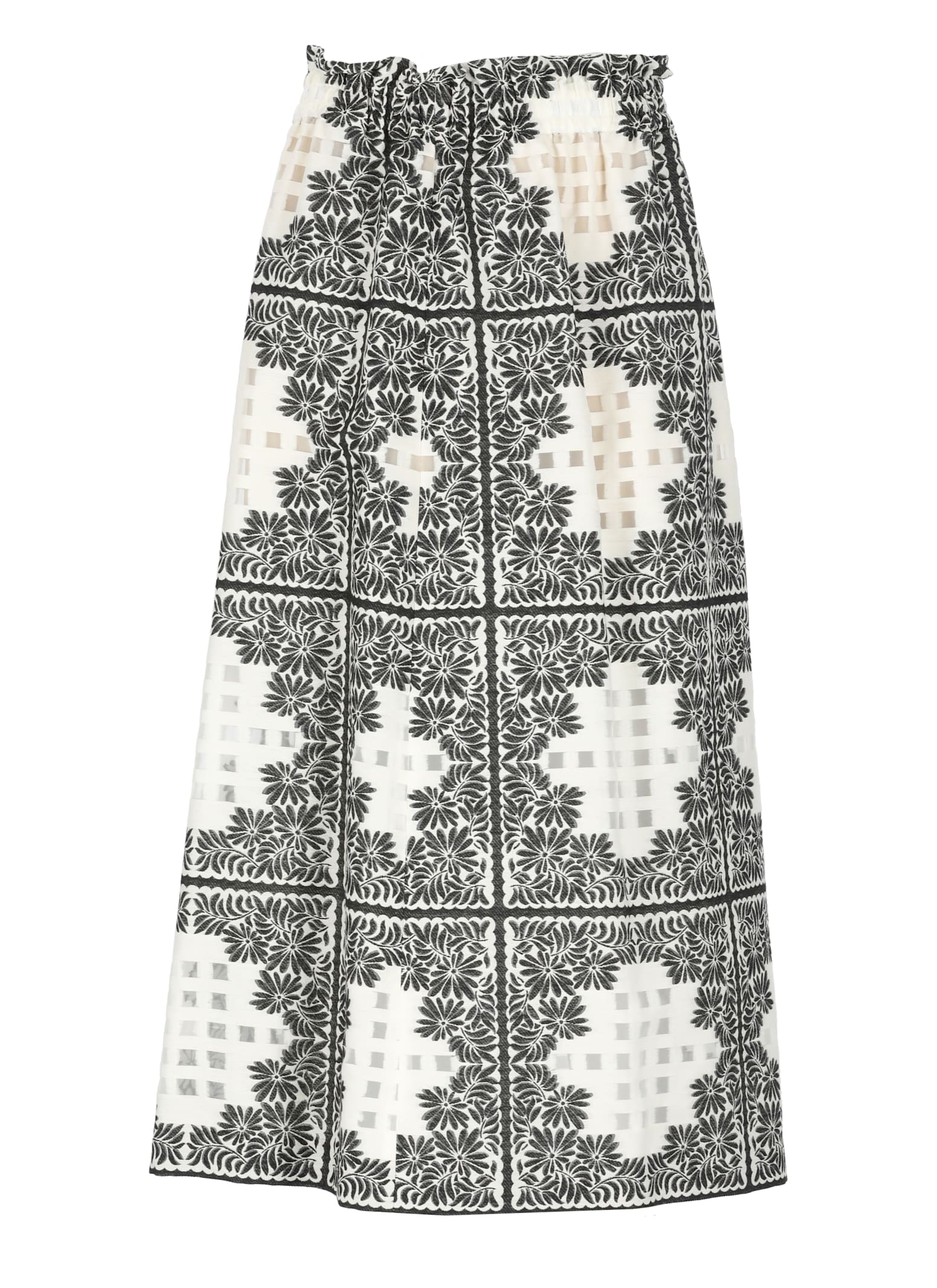 Skirt With Floral Pattern