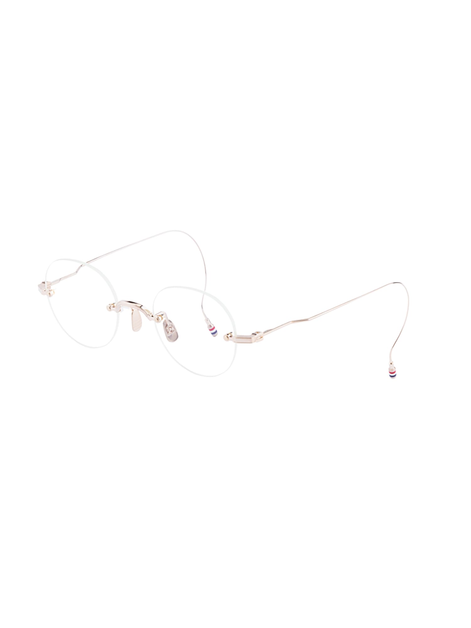 Thom Browne Ueo937a/g0001 Eyewear In Gold