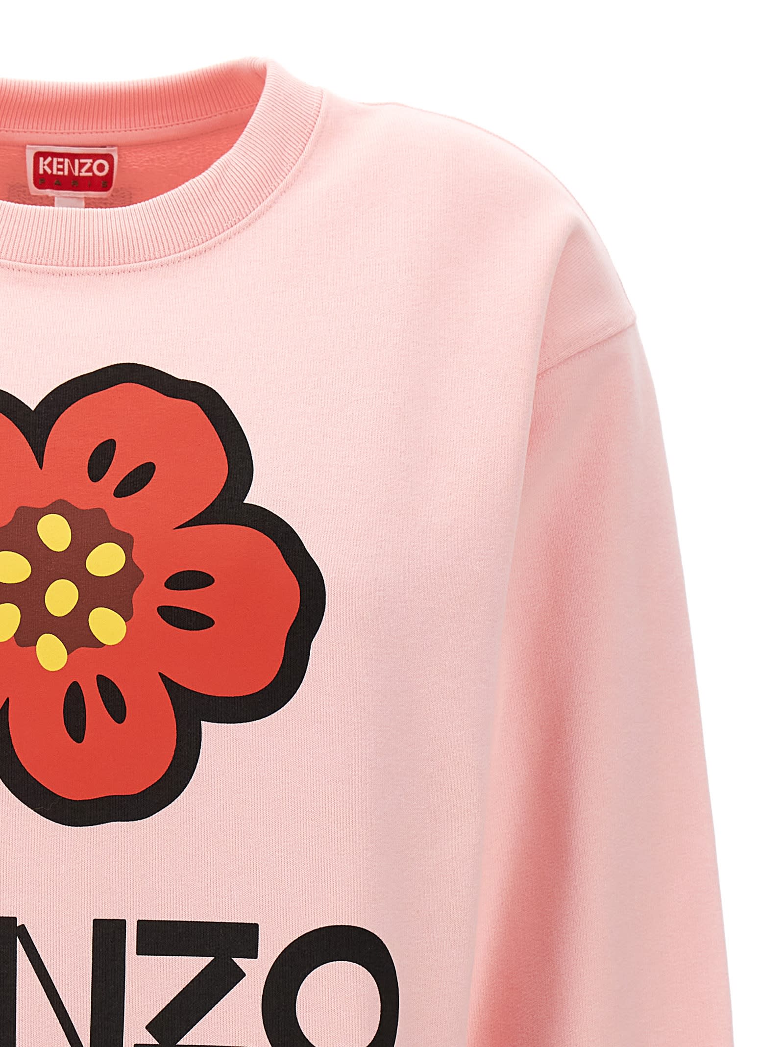 Shop Kenzo Paris Sweatshirt In Pink