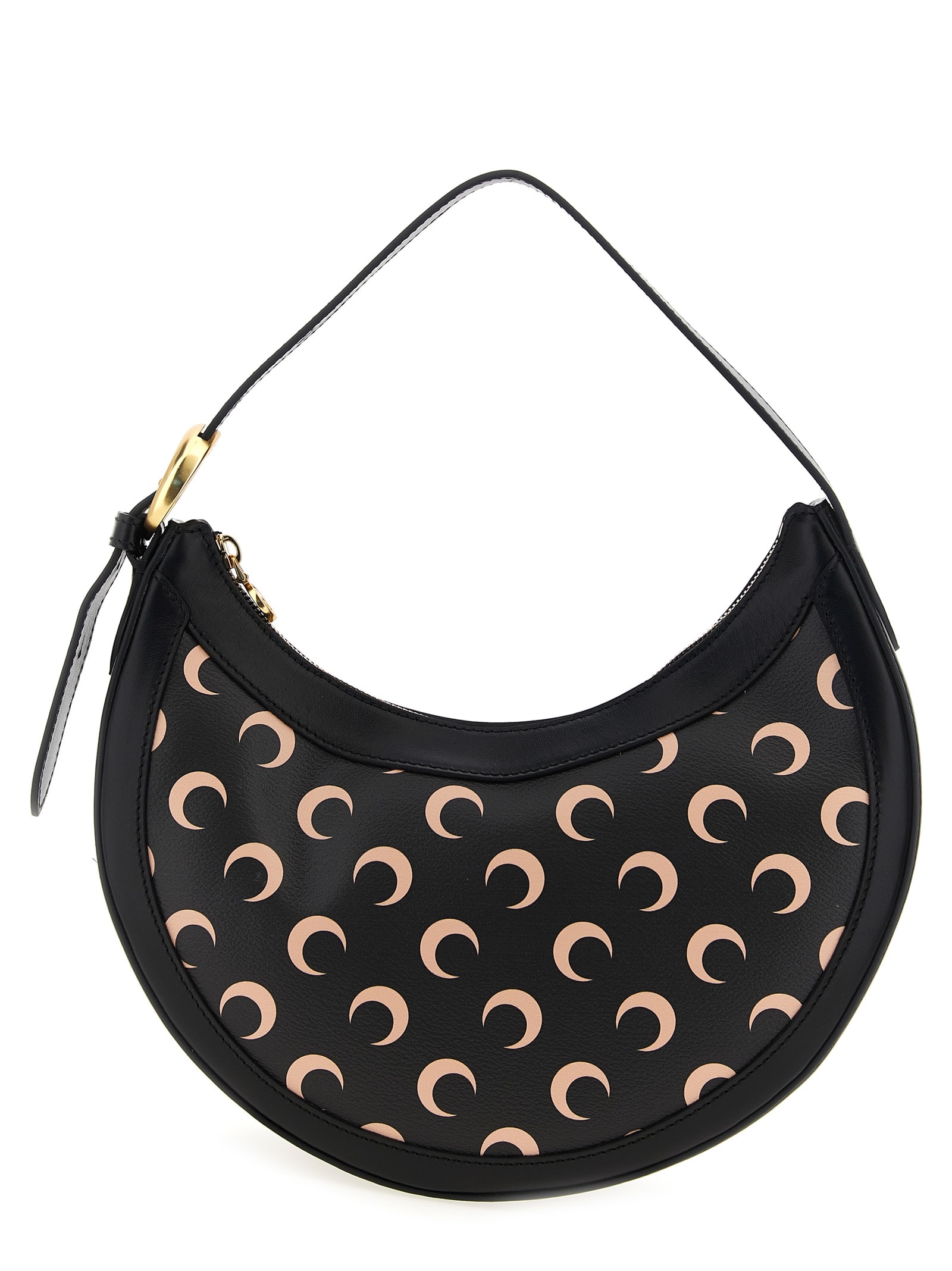 MARINE SERRE MOON CANVAS ECLIPS SHOULDER BAG