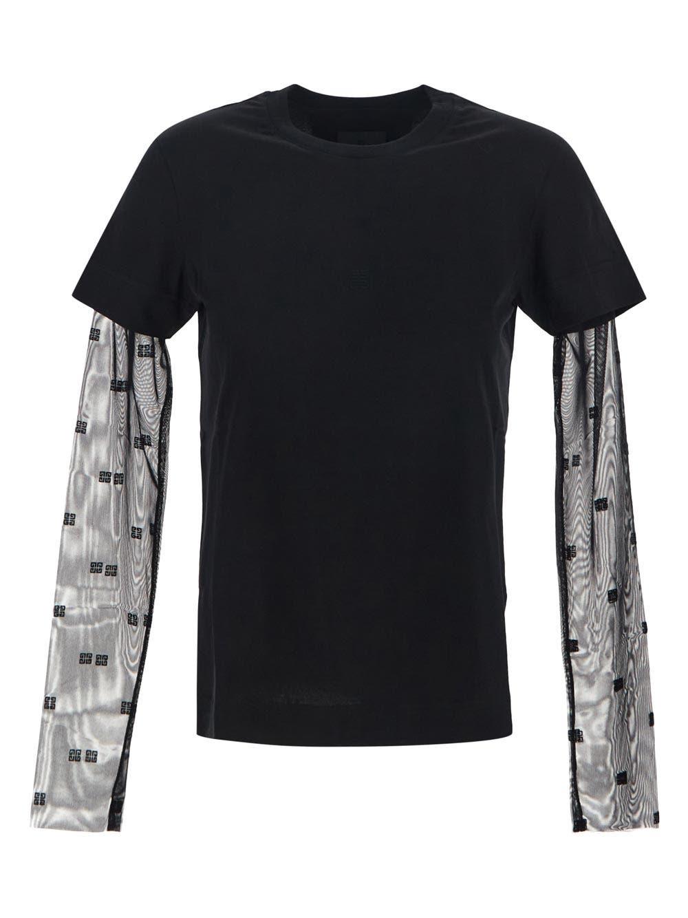 Shop Givenchy Cotton T-shirt In Nero