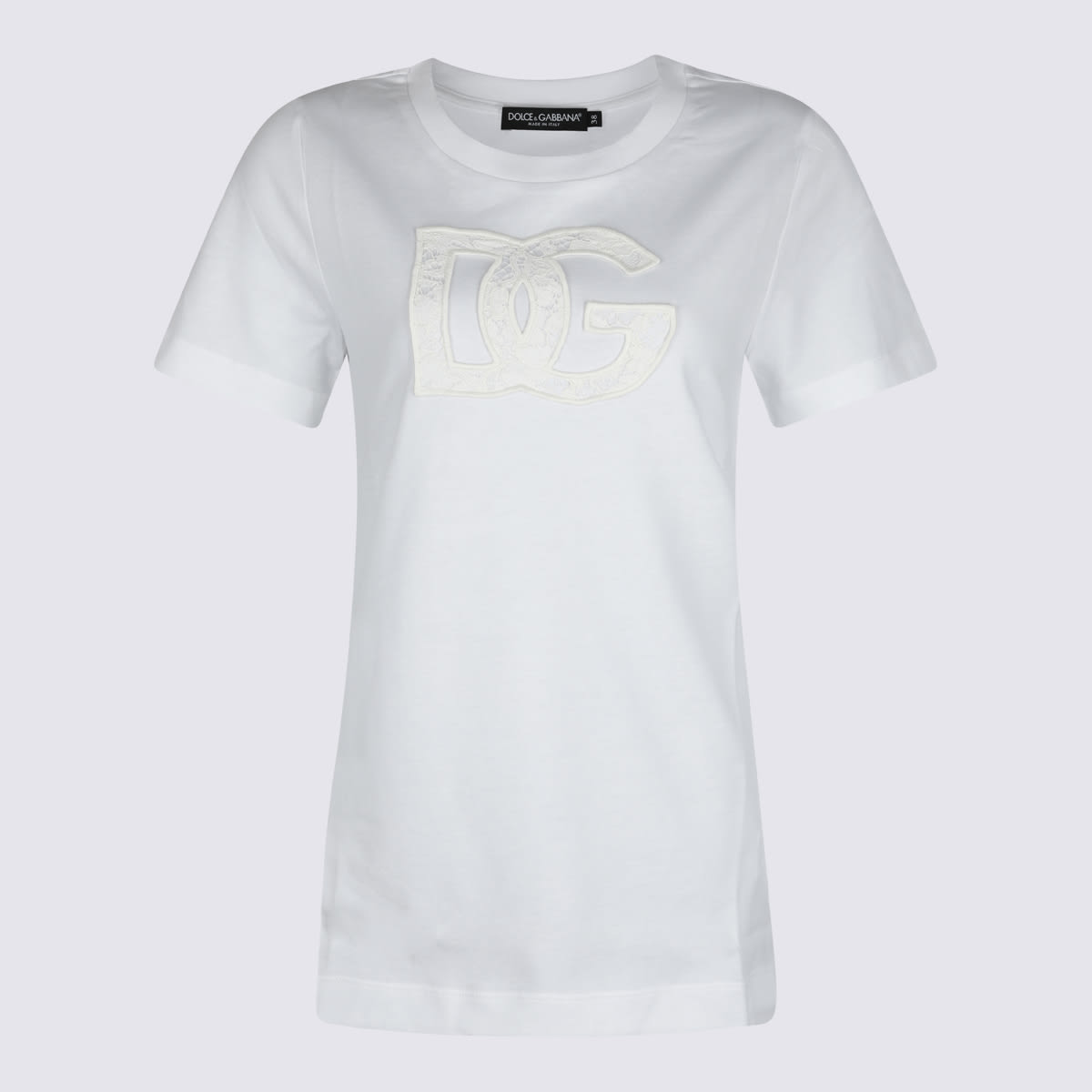 Dolce & Gabbana White Cotton T-shirt