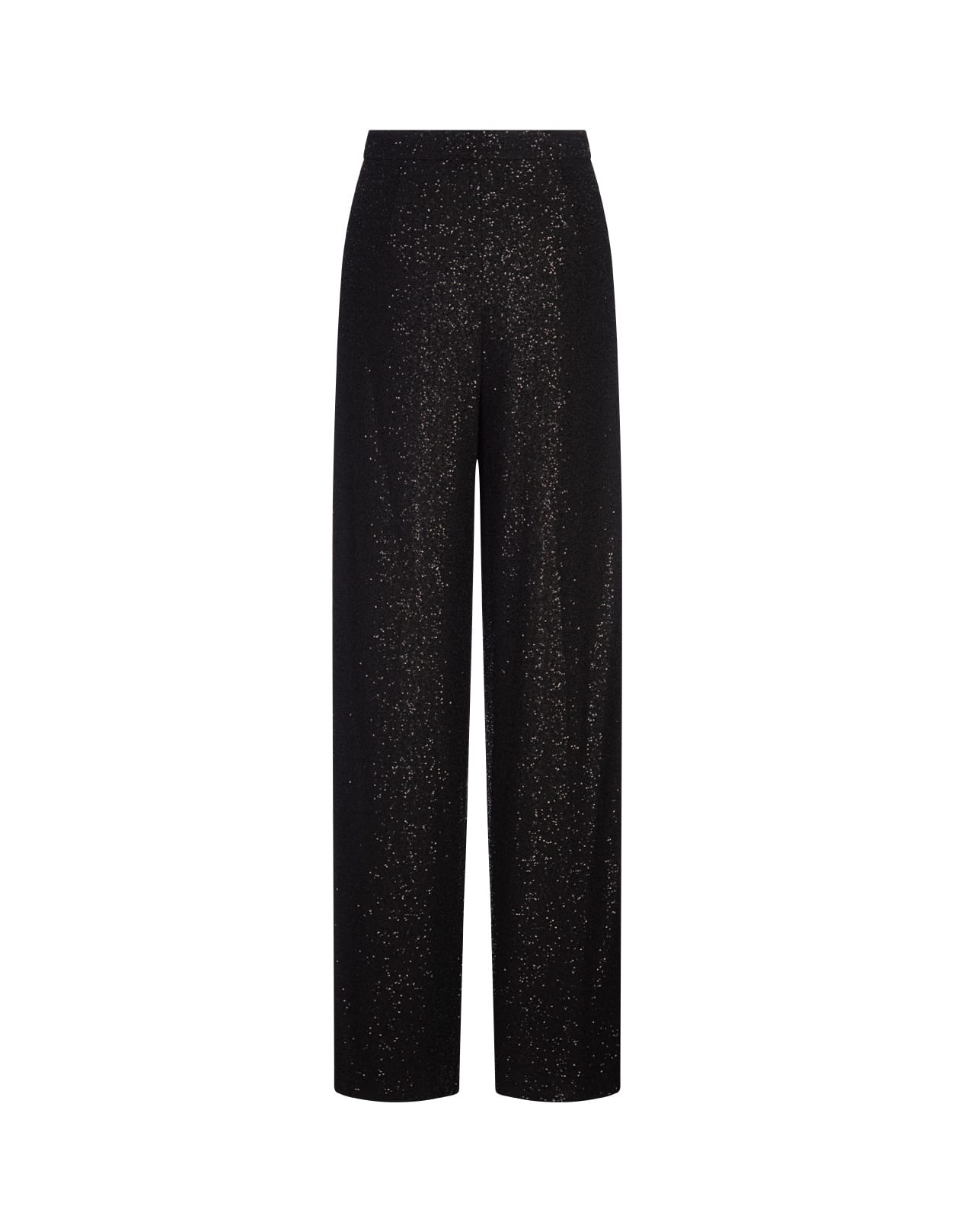 Shop Max Mara Black Navigli Trousers In Nero