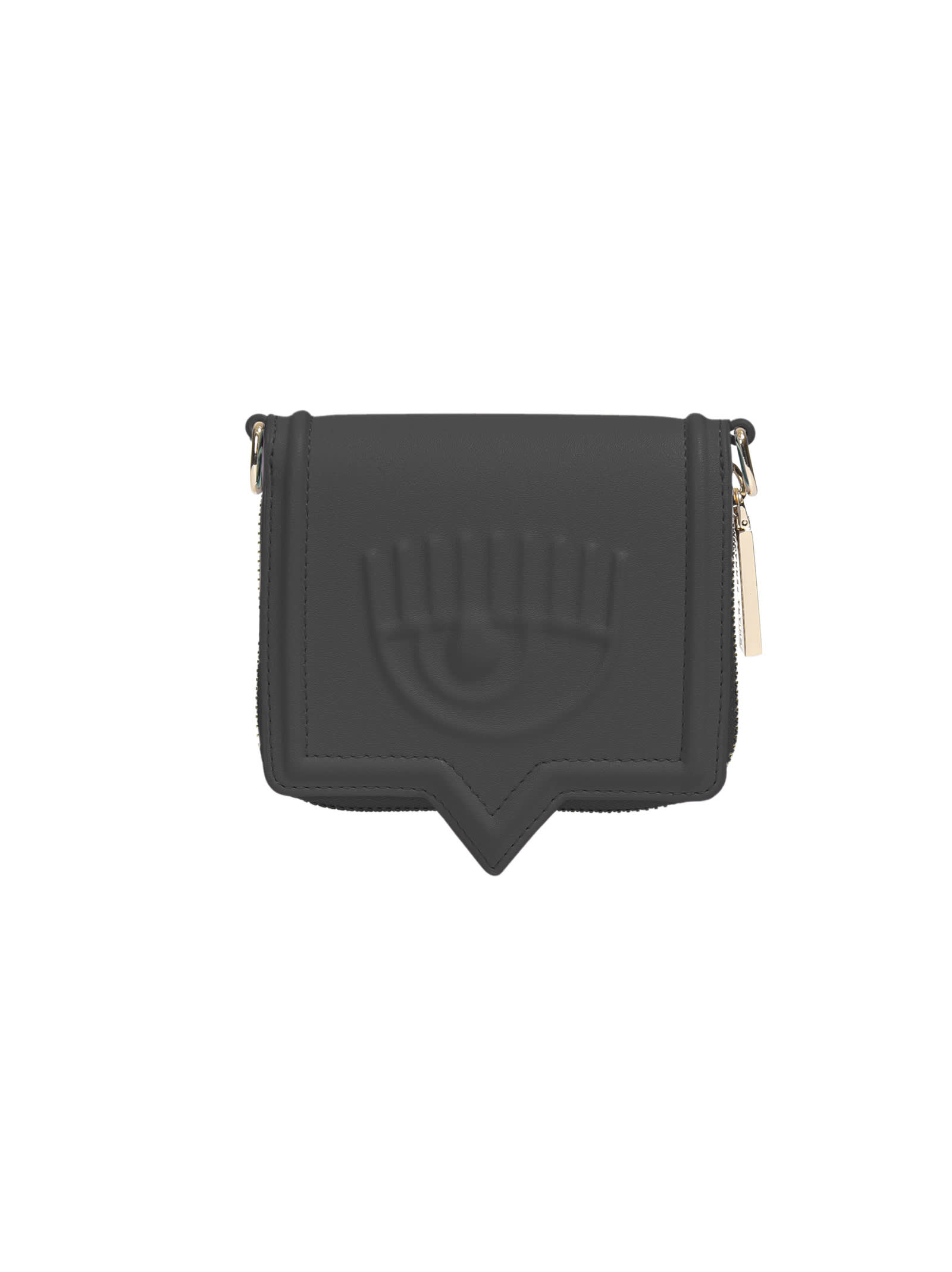 Chiara Ferragni Black Wallet