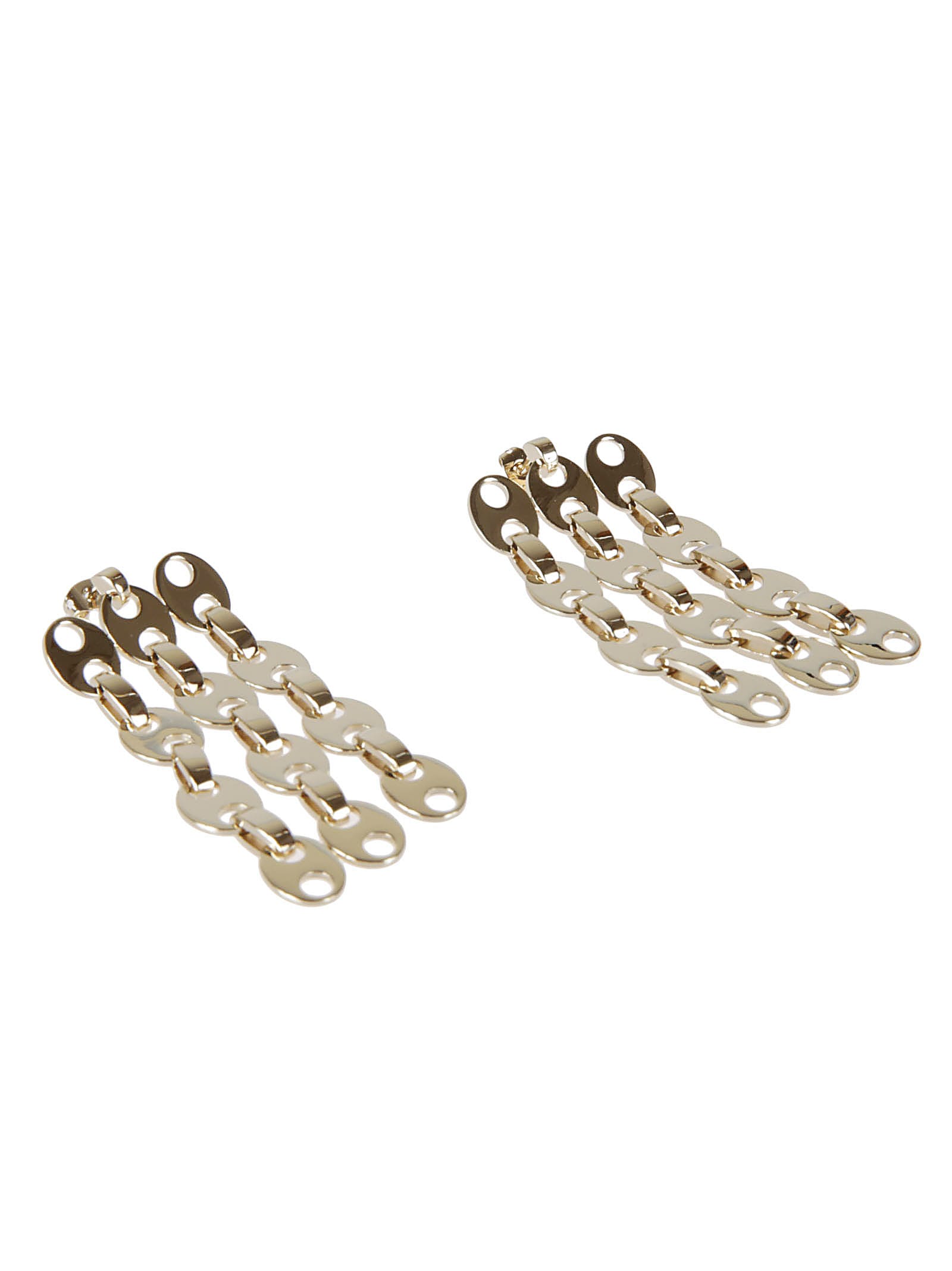 Tri-chain Earrings